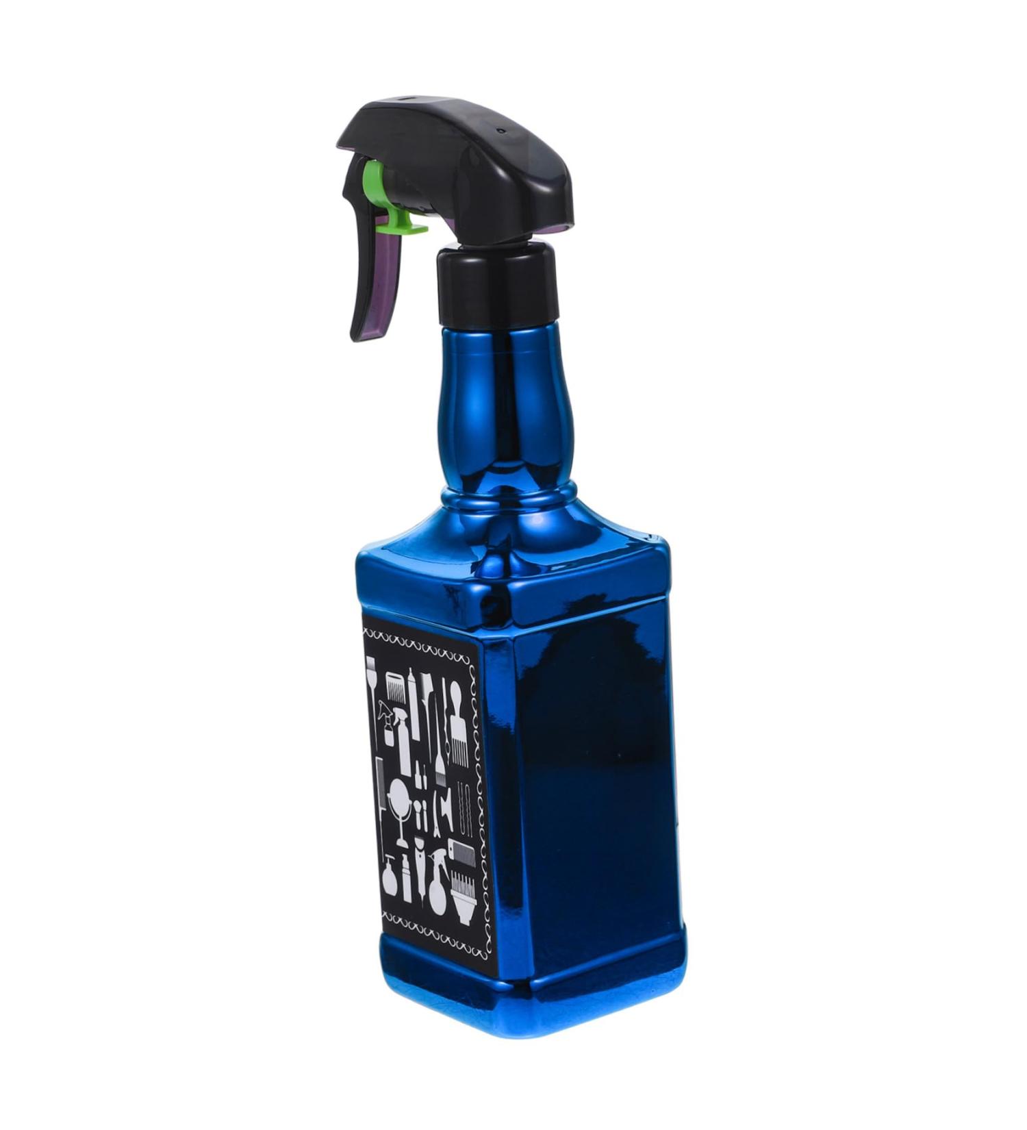 Beauty Electroplating Retro Watering Bottle - Refillable Hair Spray Bottle for Salons | Vintage Plastic Design | 6.5x6.5x23.5cm - Perfect for Travel & Pets - Buy Online on GoSupps.com