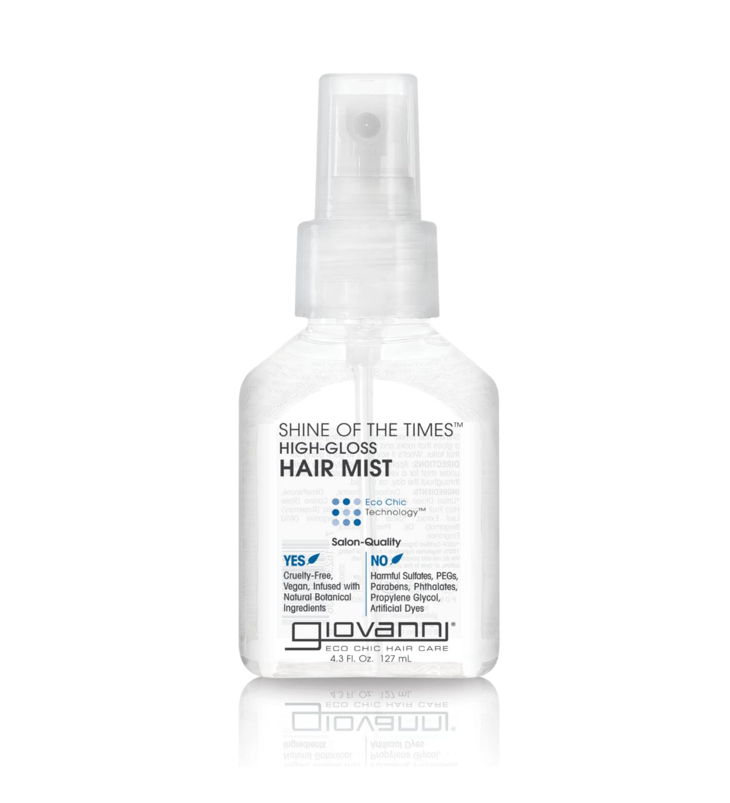Giovanni Shine of the Times High Gloss Hair Mist 4.3 fl oz - Ultimate Shine & Smoothness - Buy Online on GoSupps.com