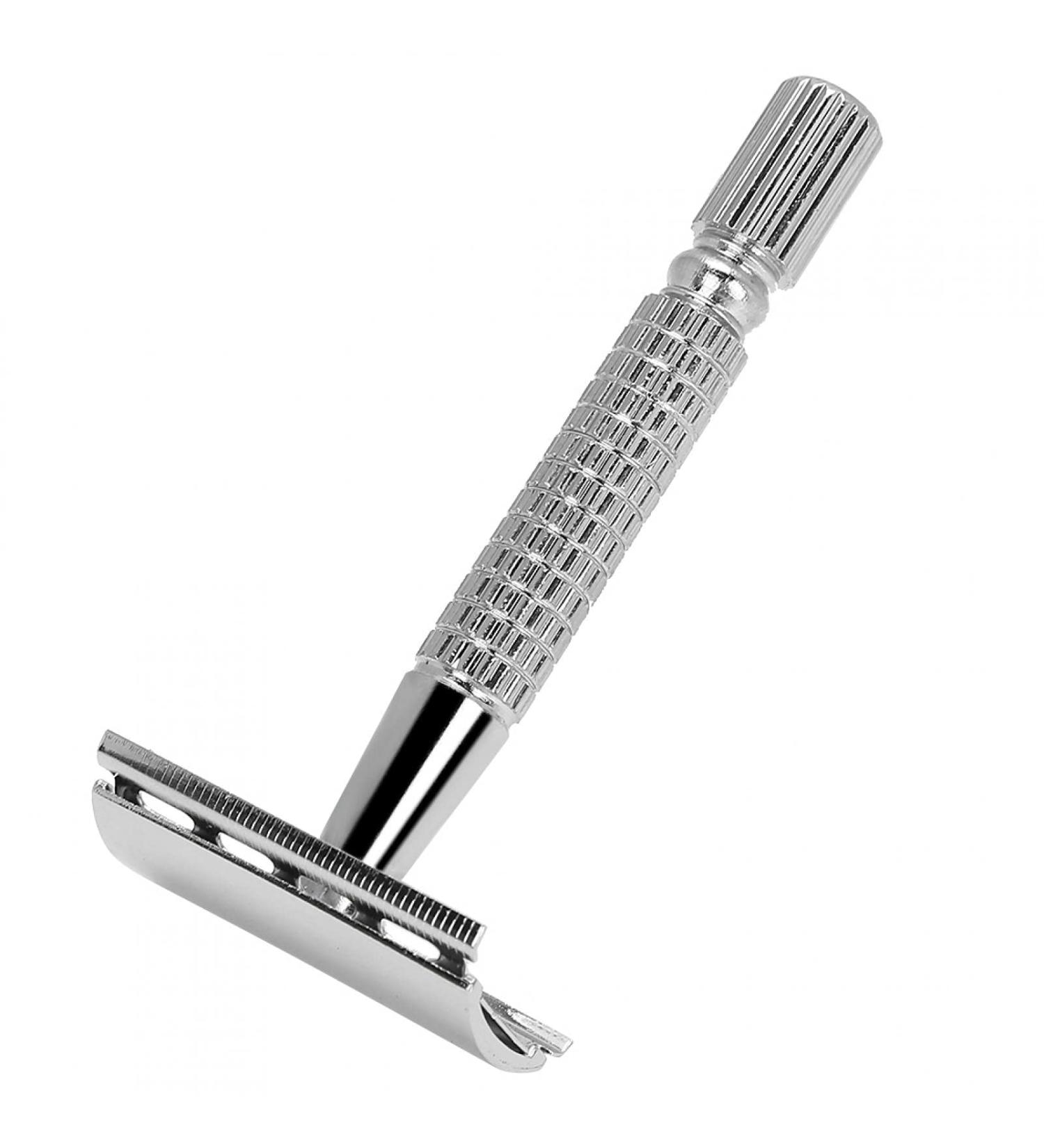 Portable Double-Edged Razor Planer - Lightweight Non-Slip Stainless Steel Oxidation-Resistant for Hairdressing Salons | International Shipping - Buy Online on GoSupps.com