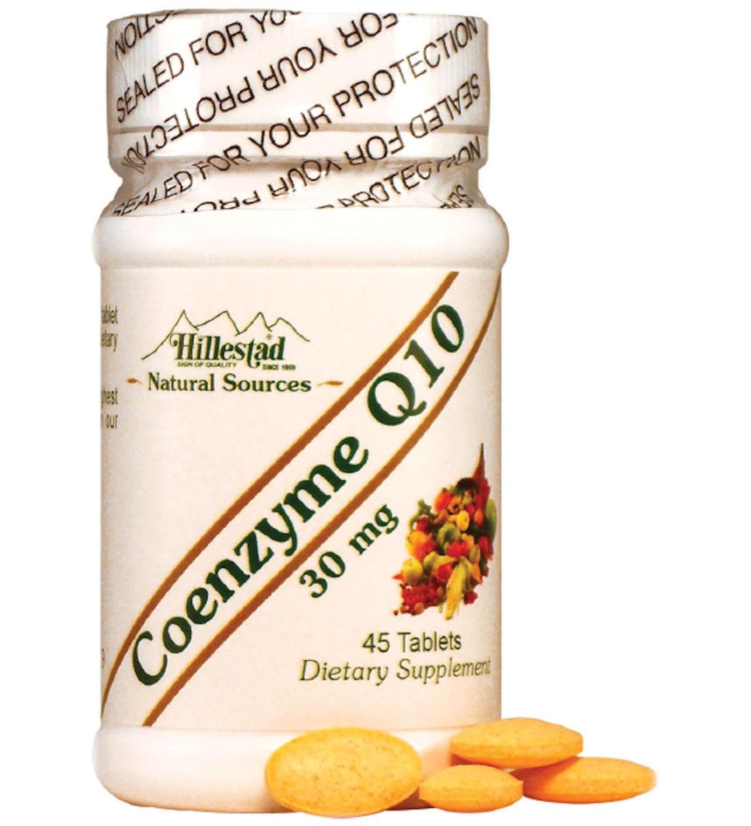 Dialyvite Hillestad Pharmaceuticals - Coenzyme Q10-30 mg - 45 Tablets - Buy Online on GoSupps.com