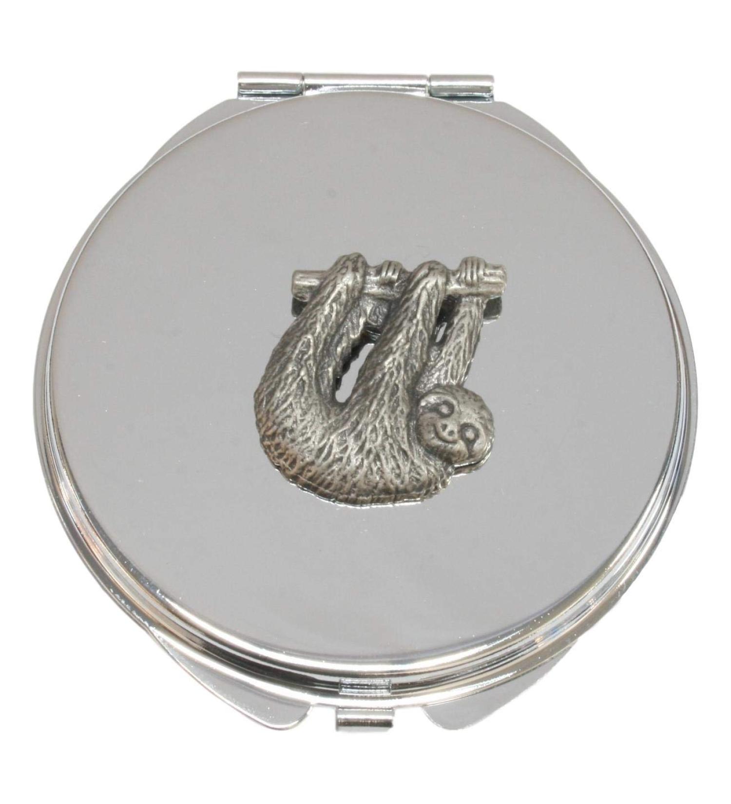 Sloth Compact Mirror Handbag Gift With Free Engraving 435 - Buy Online on GoSupps.com