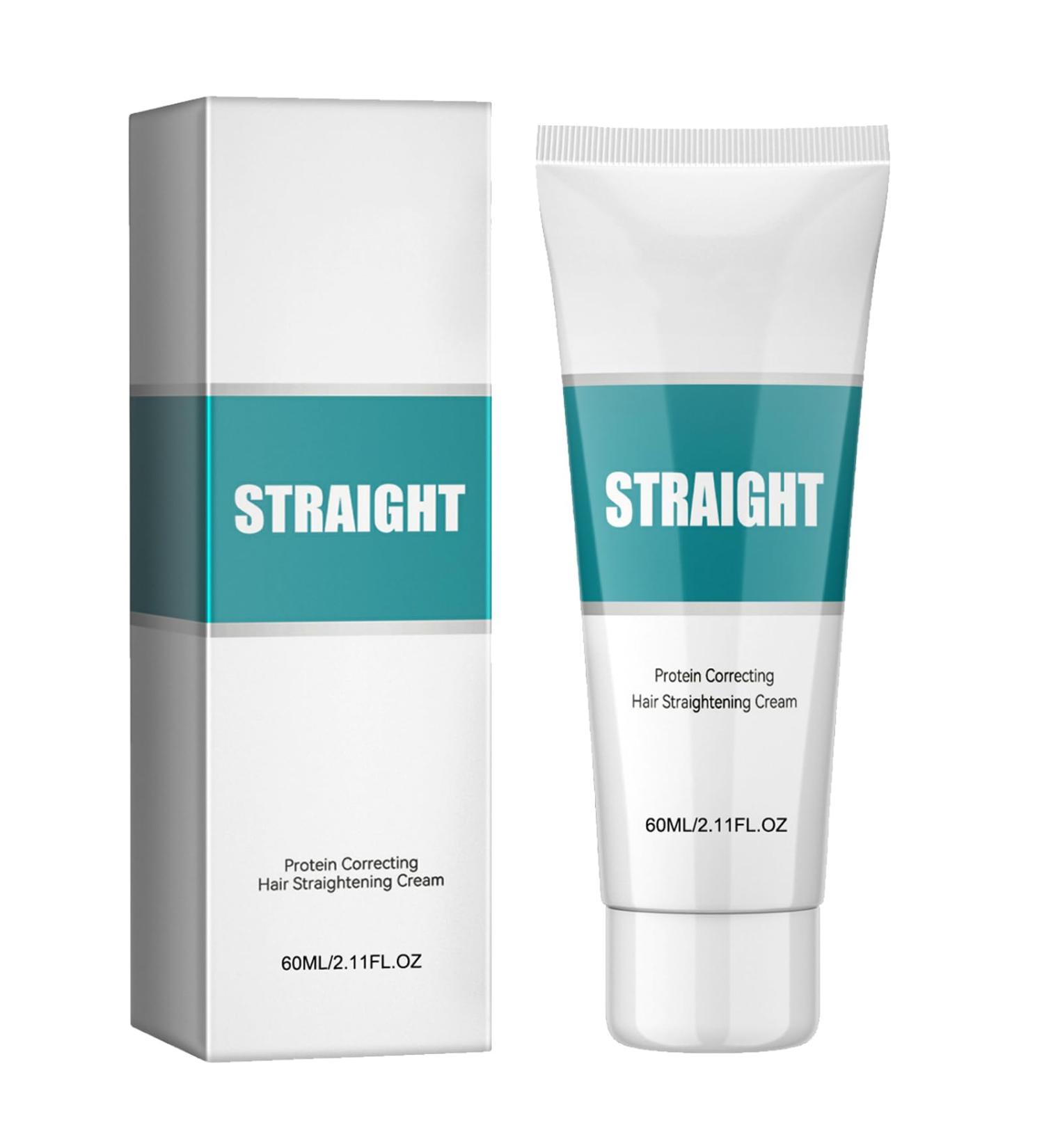 Gloss Hair Straightening Cream Hair Protein Correcting Cream Collagen Hair Straight Cream Nourishing Smoothing Hair Cream Correcting Smoothen Hair Creams Hair Protein Relaxer Hair Straightening Cream - Buy Online on GoSupps.com
