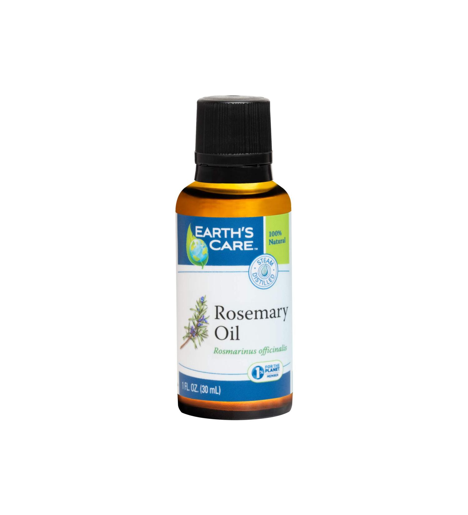 Earth's Care Rosemary Oil 1 fl oz - Pure Essential Oil for Aromatherapy & Hair Care - Buy Online on GoSupps.com