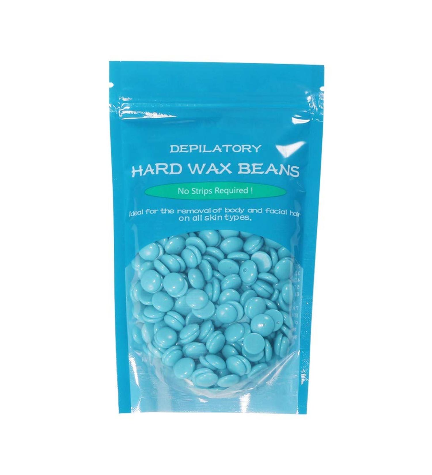 Hard Wax Beads for Hair Removal - No Strip Depilatory Waxing Set for Women | Facial Cleansing - 1 Pack (L) - Buy Online on GoSupps.com