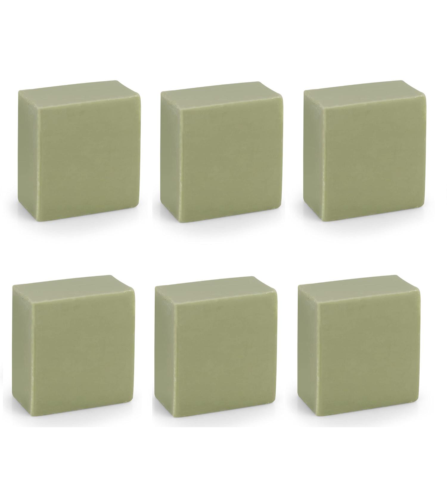 Handmade Aleppo Soap Bar - 100% Pure Natural Vegan with Olive Oil & Laurel - Shampoo Bar - 5.6 oz (6 Bars) - Buy Online on GoSupps.com