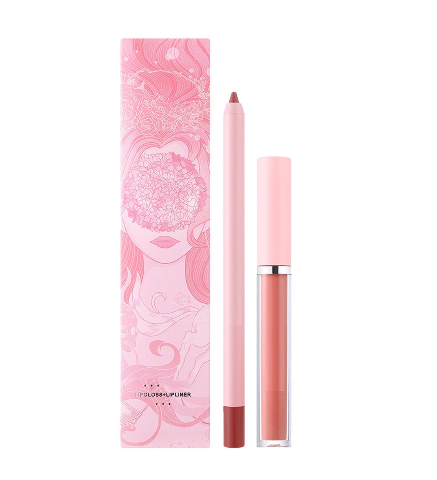  Raxove matte lipstick and lip liner set velvety non-fading waterproof makeup kits lip makeup kit lip color lip liner lip liner pens - Buy Online on GoSupps.com