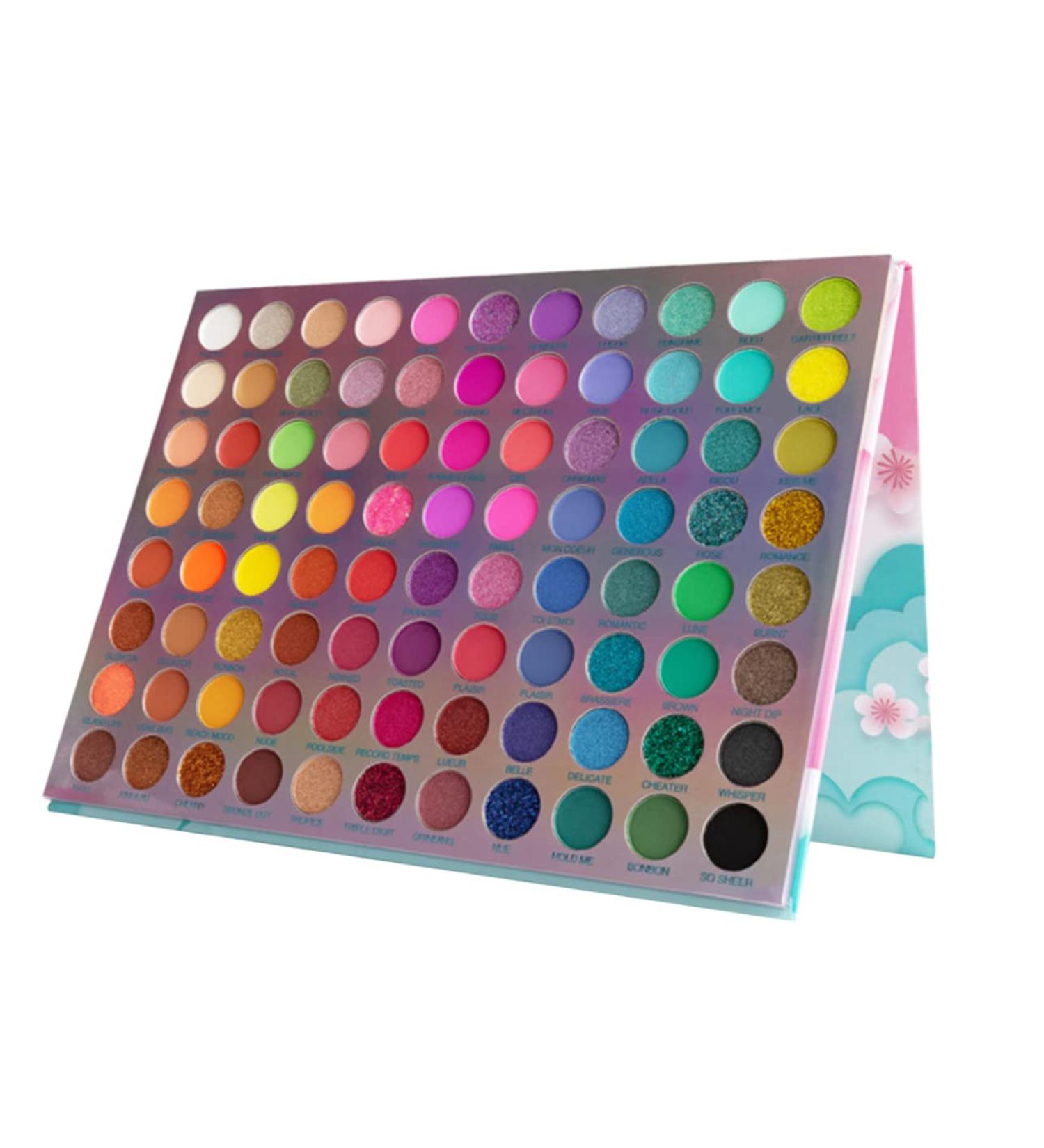 Mikinona Makeup Stuff 1pc Accessory Matte Eye Supplies Eyeshadow Pigmented Pallet Shimmer Makeup Plate Cosmetic Woman - Buy Online on GoSupps.com