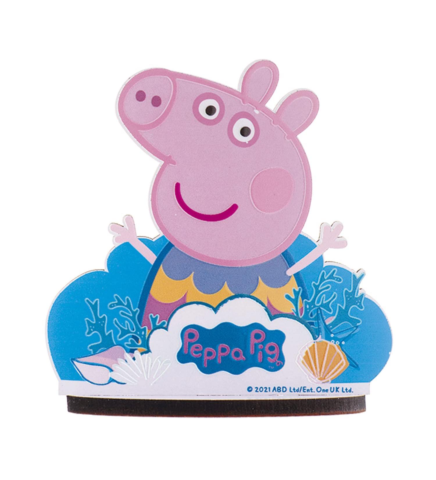 Dekora - Cake Topper Cake Decoration | Peppa Pig Cake Decoration - Dimensions 12 x 12.5 cm - Buy Online on GoSupps.com