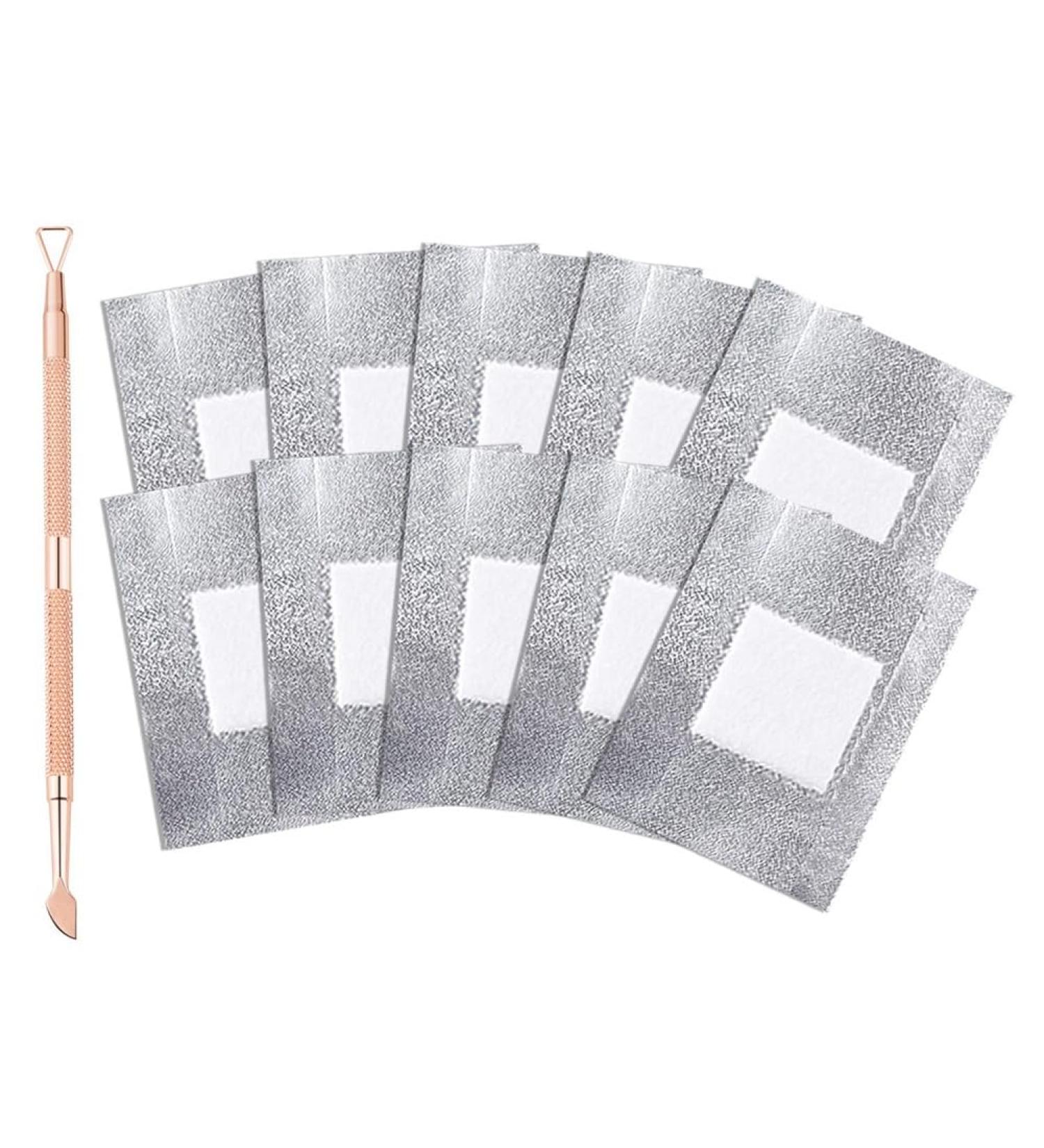 luxurious Gel Polish Remover Set - Foil Nail Strips for Easy and Mess-Free Removal 300 Pieces. - Buy Online on GoSupps.com
