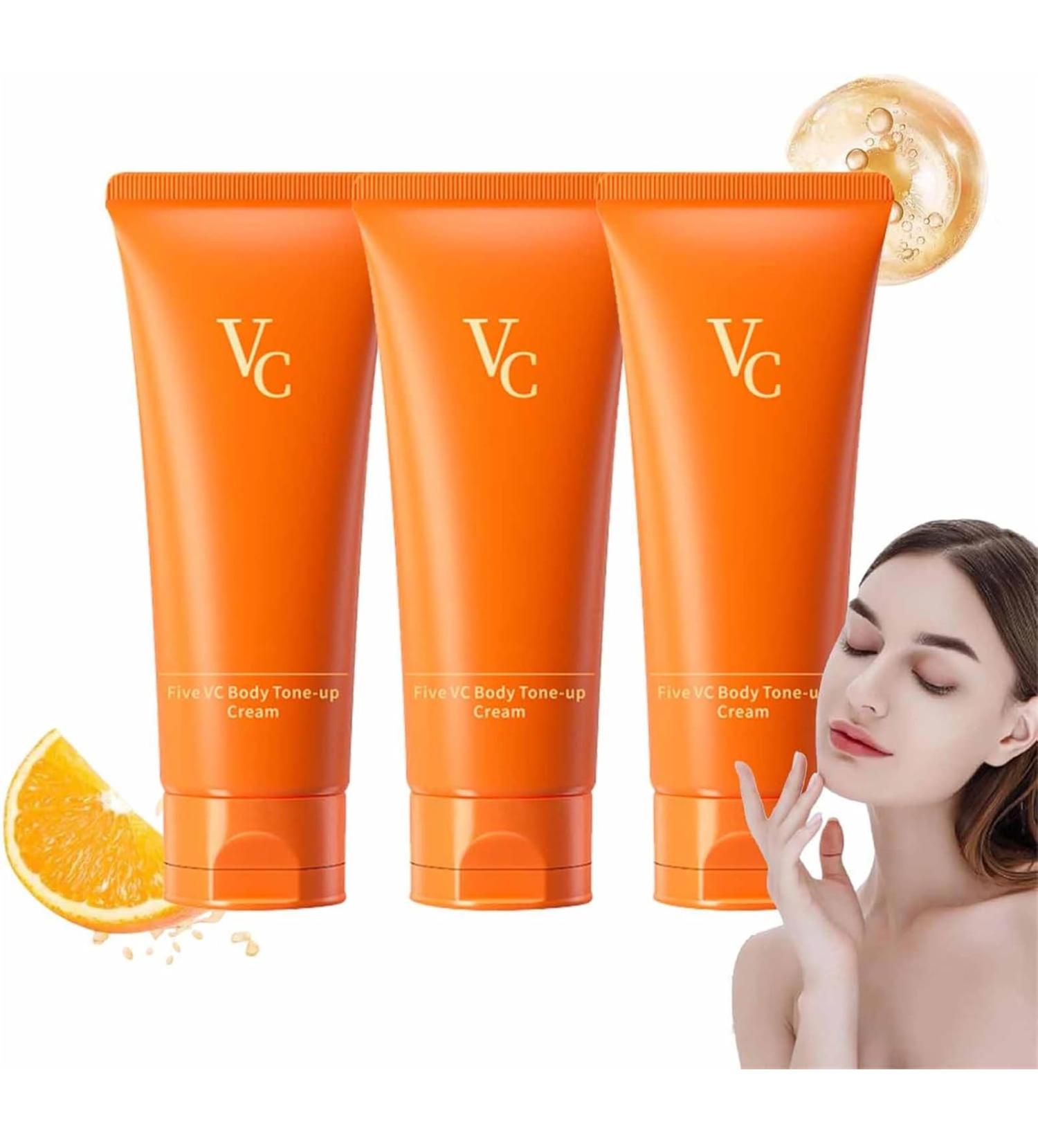 ONIICHI Multi-VC No-Elimination Body Cream VC Whitening Toning Cream Skin Brightening and Moisturizing Toning Cream Toning Cream for Body and Face - Buy Online on GoSupps.com