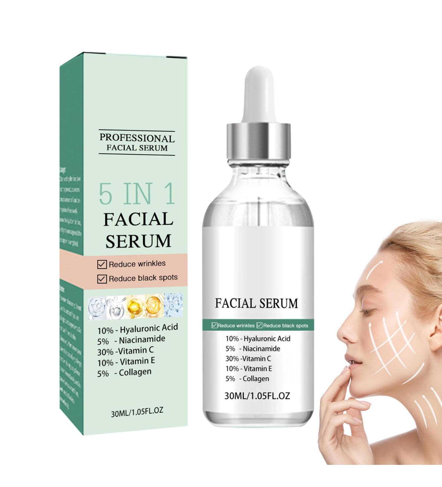 Face Essence Vitamin C Serums | Deep Nourishing Facial Essence Moisturizes Redness Dull Dry Skin Skin Care Products 1.05 Fl Oz Sysdisen - Buy Online on GoSupps.com