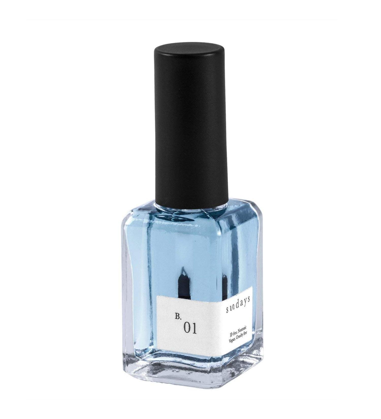 Sundays 10-Free Non toxic Nail Polish No.B01 Base Coat