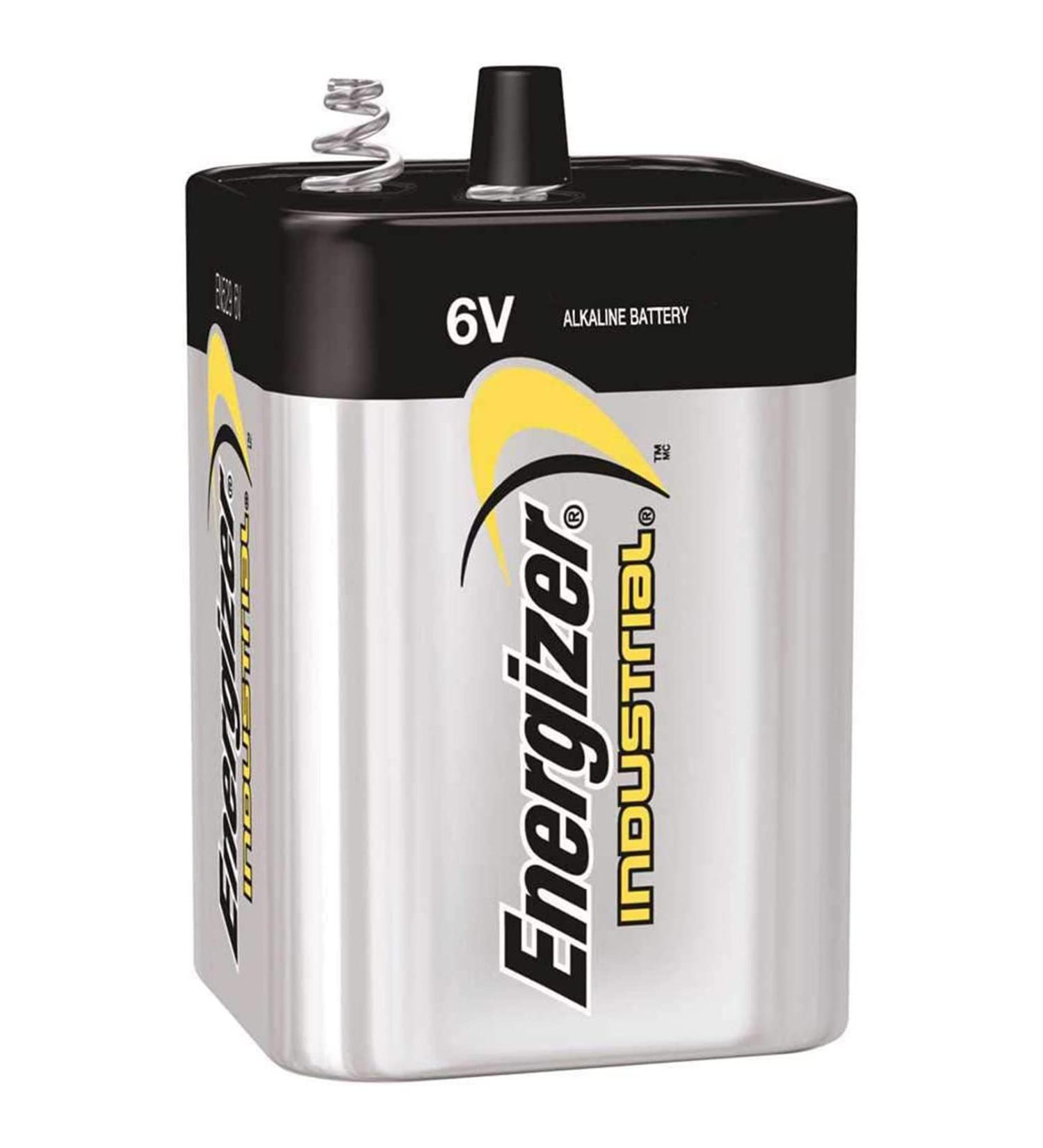 Energizer EN529 Eveready 6 Volt Lantern Alkaline Battery With Coil Spring Terminal (Bulk) (1/EA)