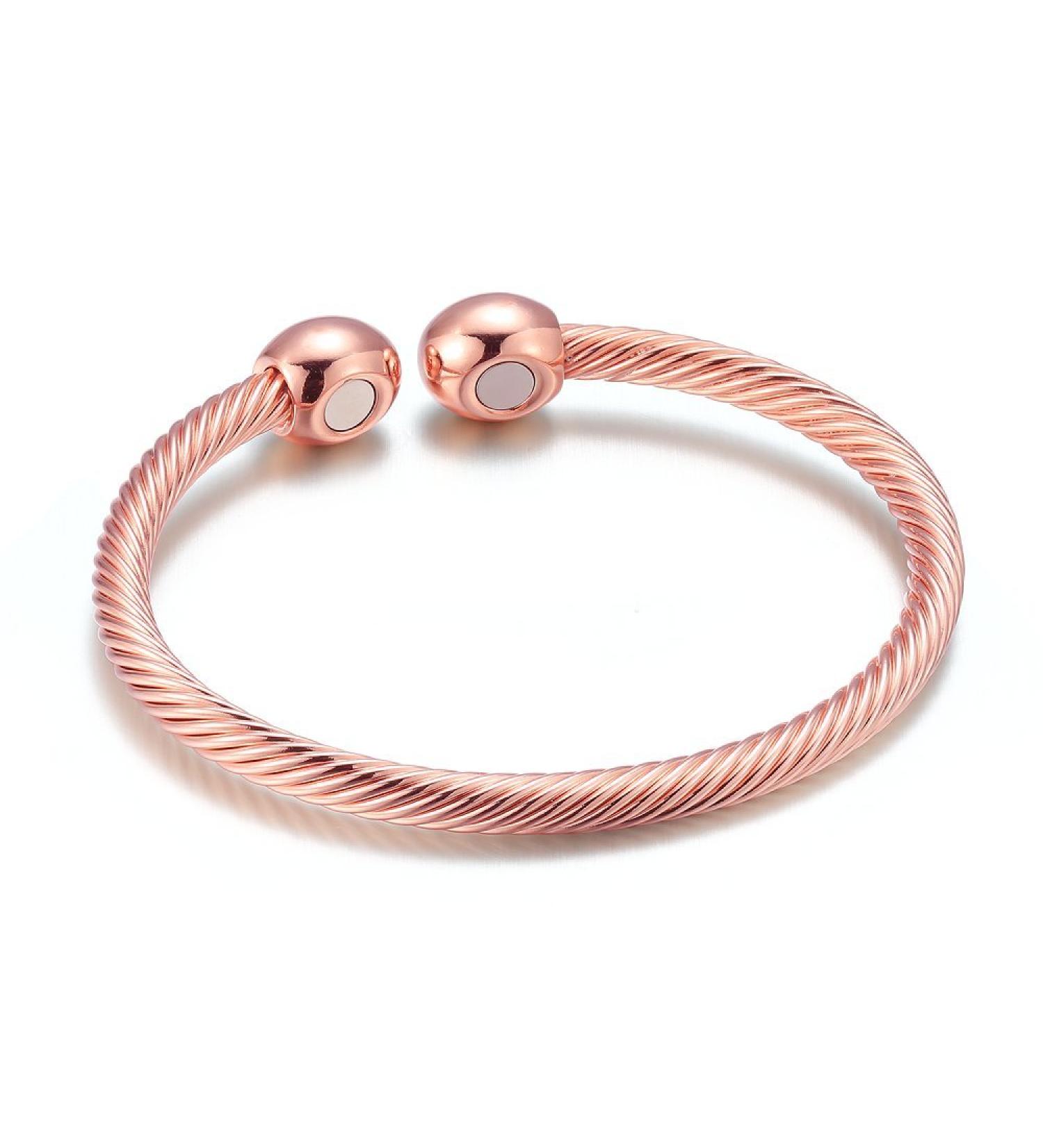 Elegant Magnetic Copper Therapy Bracelet for Arthritis Pain - Father's Day Gift - Buy Online on GoSupps.com
