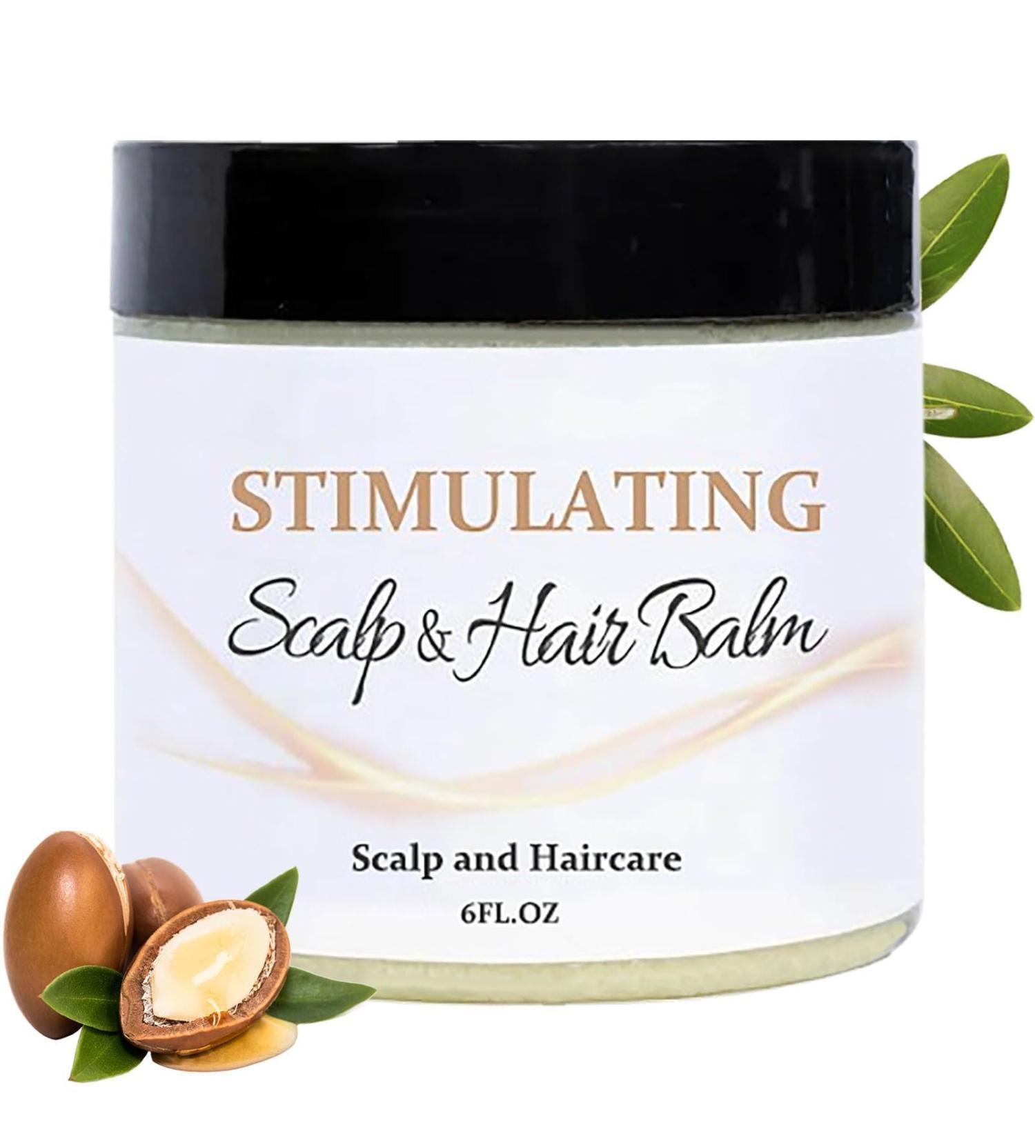 Baume stimulant pour le cuir chevelu et les cheveux au beurre de karit et de mangue apaise le cuir chevelu et redonne de l' clat naturel baume pour la croissance des cheveux - Buy Online on GoSupps.com