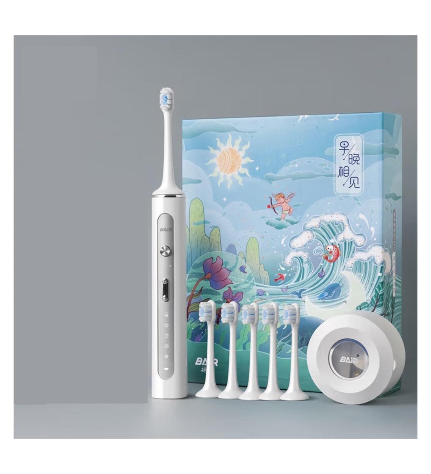 BAIR G2s Pro Electric Toothbrush - Intelligent Disinfection Sonic Vibration Deep Cleaning for Adults | Soft Hair Fully Automatic for Men & Women - Buy Online on GoSupps.com