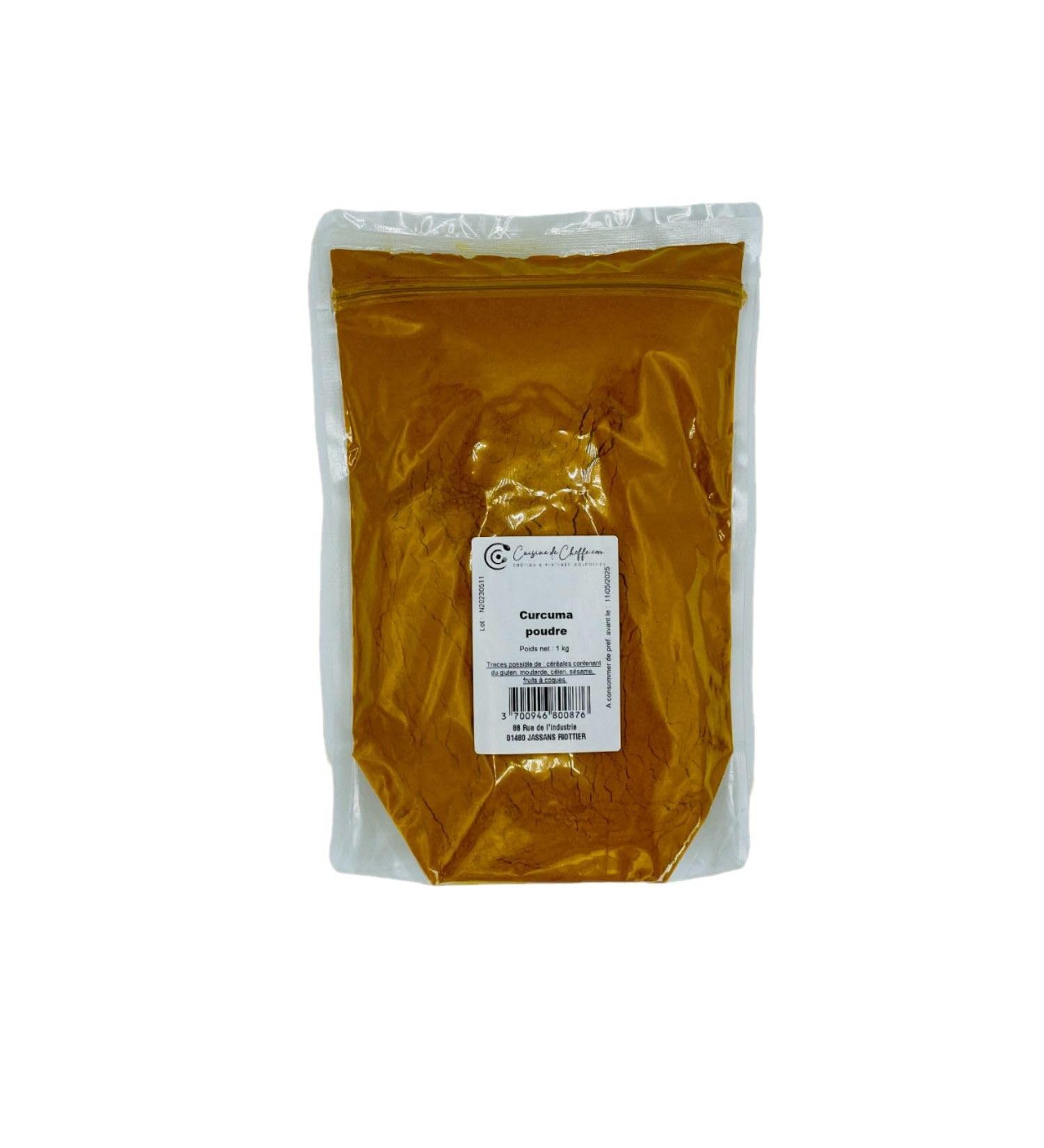 Cuisine de Cheffe.com Turmeric Powder 1 kg Bag