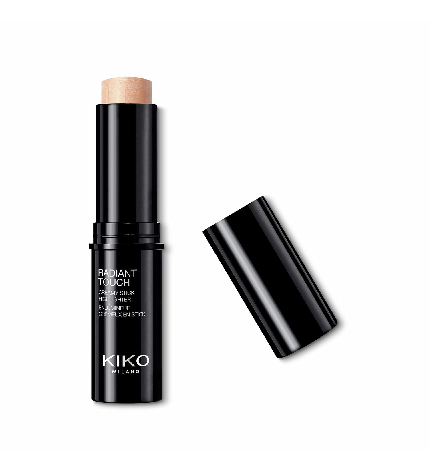 KIKO Milano Radiant Touch Creamy Stick Highlighter 100 | Brightening Stick: Creamy Texture With Radiant Finish 100 Gold