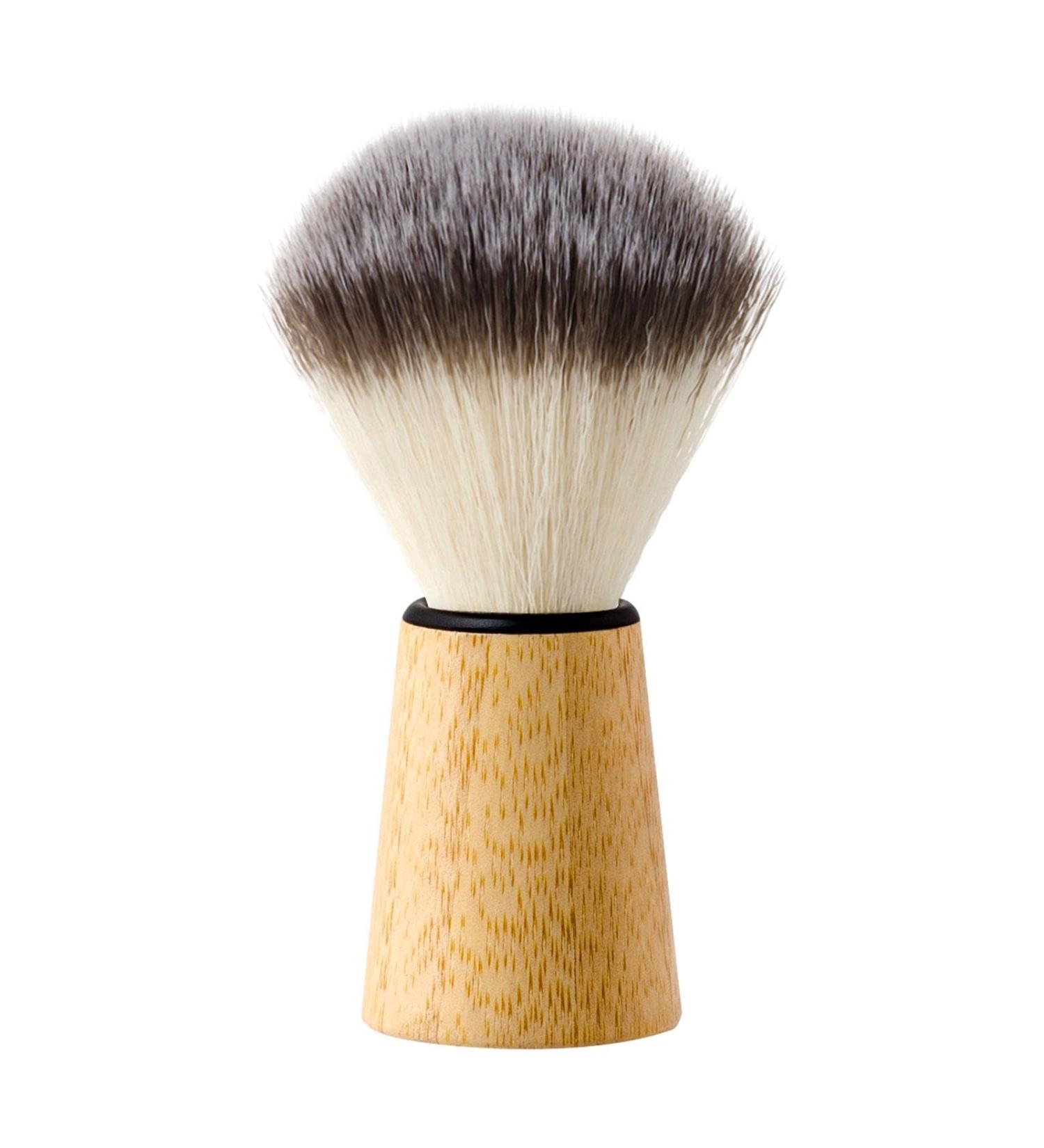 Perfeclan Men's Shaving Brush & Cream Brush - Classic Wooden Handle for Father s Day & Barber Shop Tool - Buy Online on GoSupps.com