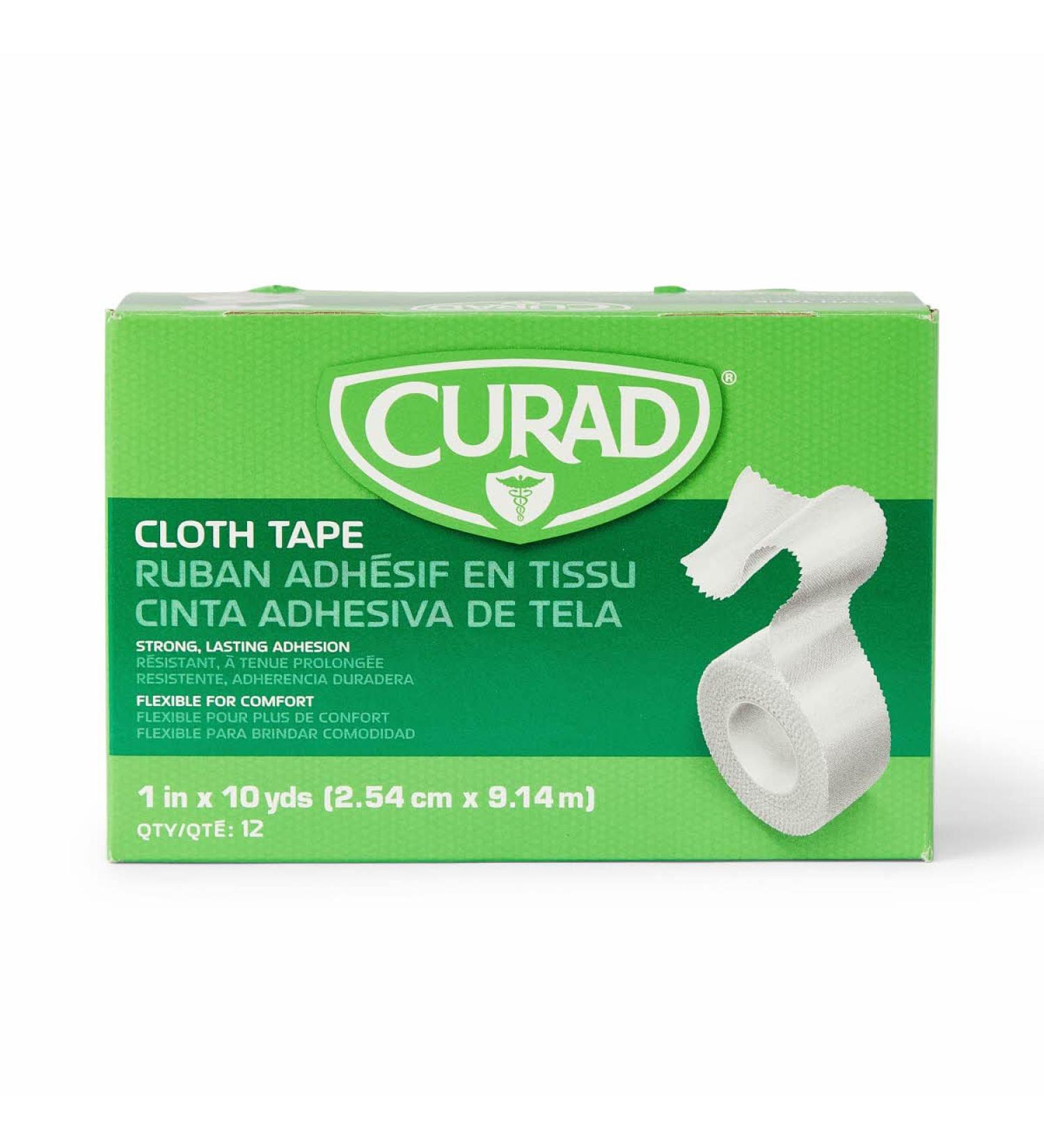 Curad Cloth Silk Adhesive Tape - Gentle and Secure First Aid Tape - Buy Online on GoSupps.com