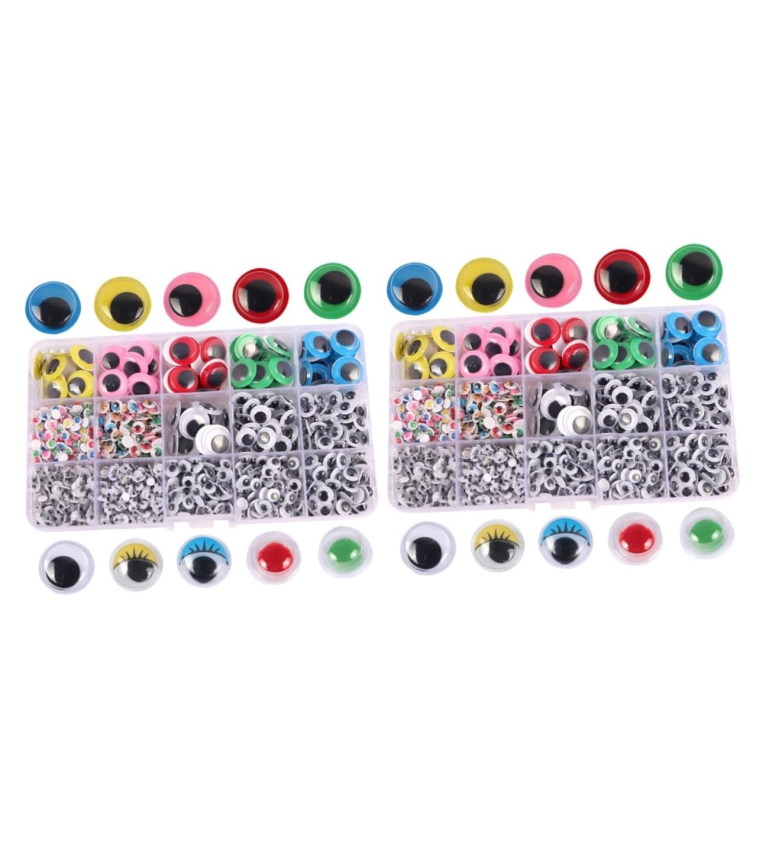 STOBOK 2 Boxes Handmade Adornment Diy Decoration Adornment Eye Shape Adornment Decorations Eyeball Boxed As Shownx2pcs 1.5X1.5cmx2pcs - Buy Online on GoSupps.com