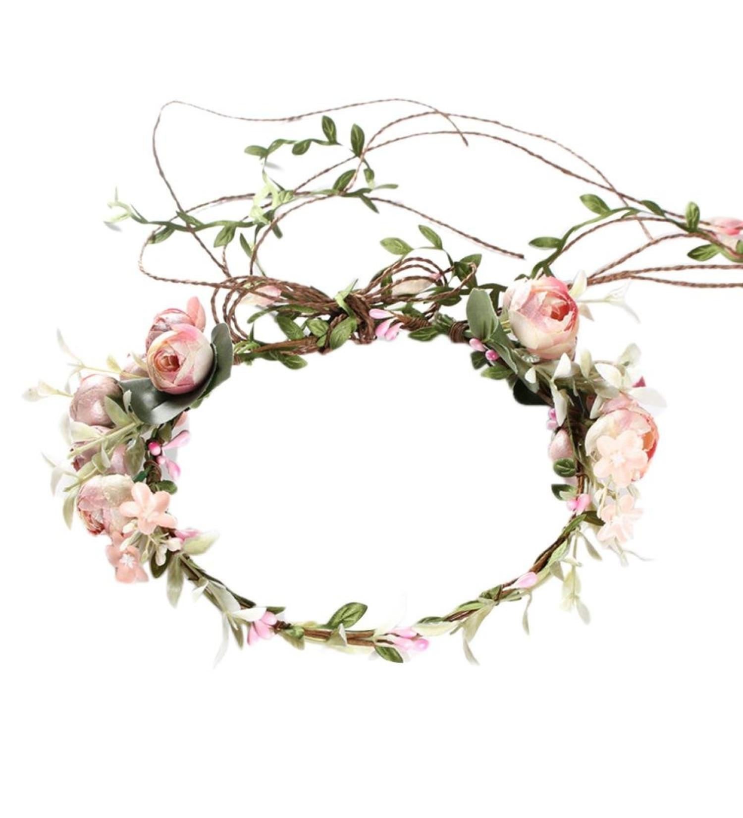 Shop Beautiful Flower Wreaths for Weddings & Parties - Elegant Hair Crowns for Women & Girls - Buy Online on GoSupps.com