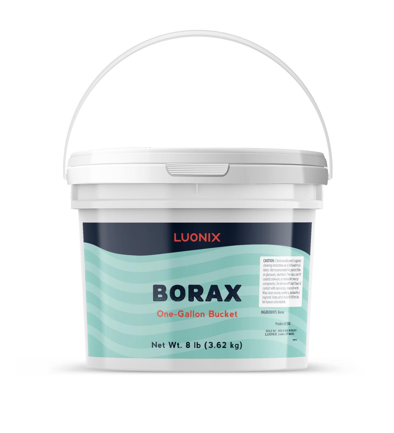 Buy Borax 1 Gallon Bucket - Multipurpose Cleaner & Laundry Additive | International Shipping Available - Buy Online on GoSupps.com
