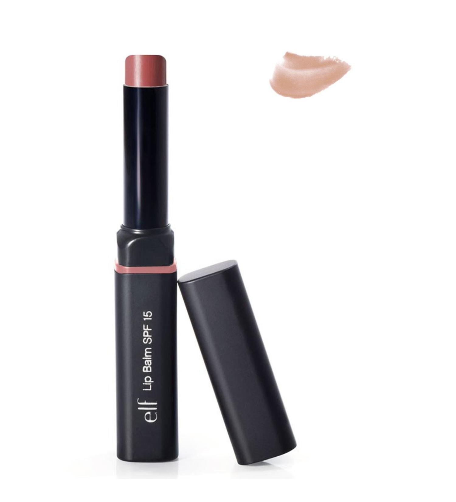 e.l.f. Lip Balm SPF 15 Nude 0.06 Ounce Nude 1 Count (Pack of 1) - Buy Online on GoSupps.com