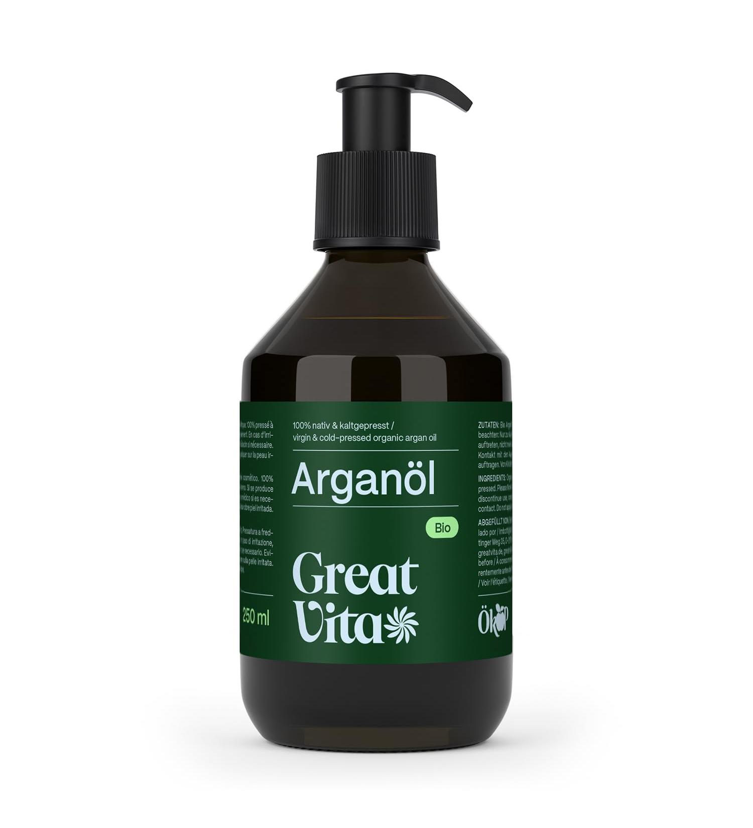  Mea Vita MeaVita Organic Argan Oil 1 Pack (1 x 250ml) - Buy Online on GoSupps.com