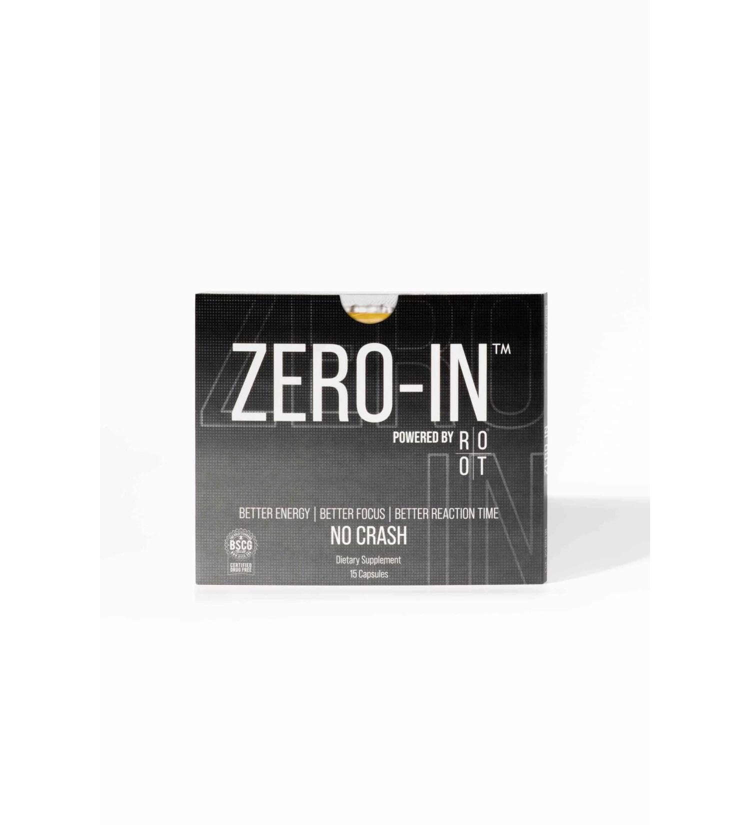 THEROOTBRANDS Root Wellness Zero-in by Dr. Rahm - Combination of Turmeric, Pine Bark Extract - 15 Capsules 15 Count (Pack of 1)