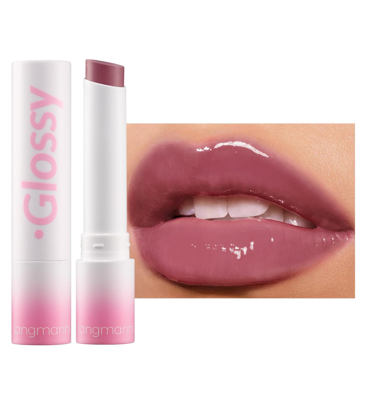 Lip Balm Moisturizing Hydrating Lighten Lip Lines Anti-dry Lip Balm Lip Gloss Makeup Lip Moisturizer Care For Women Lip Gloss - Buy Online on GoSupps.com