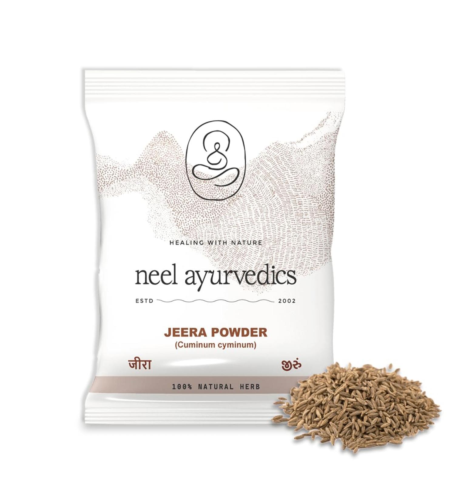 Neel Ayurvedics Jeera Powder 300 GM - Buy Online on GoSupps.com
