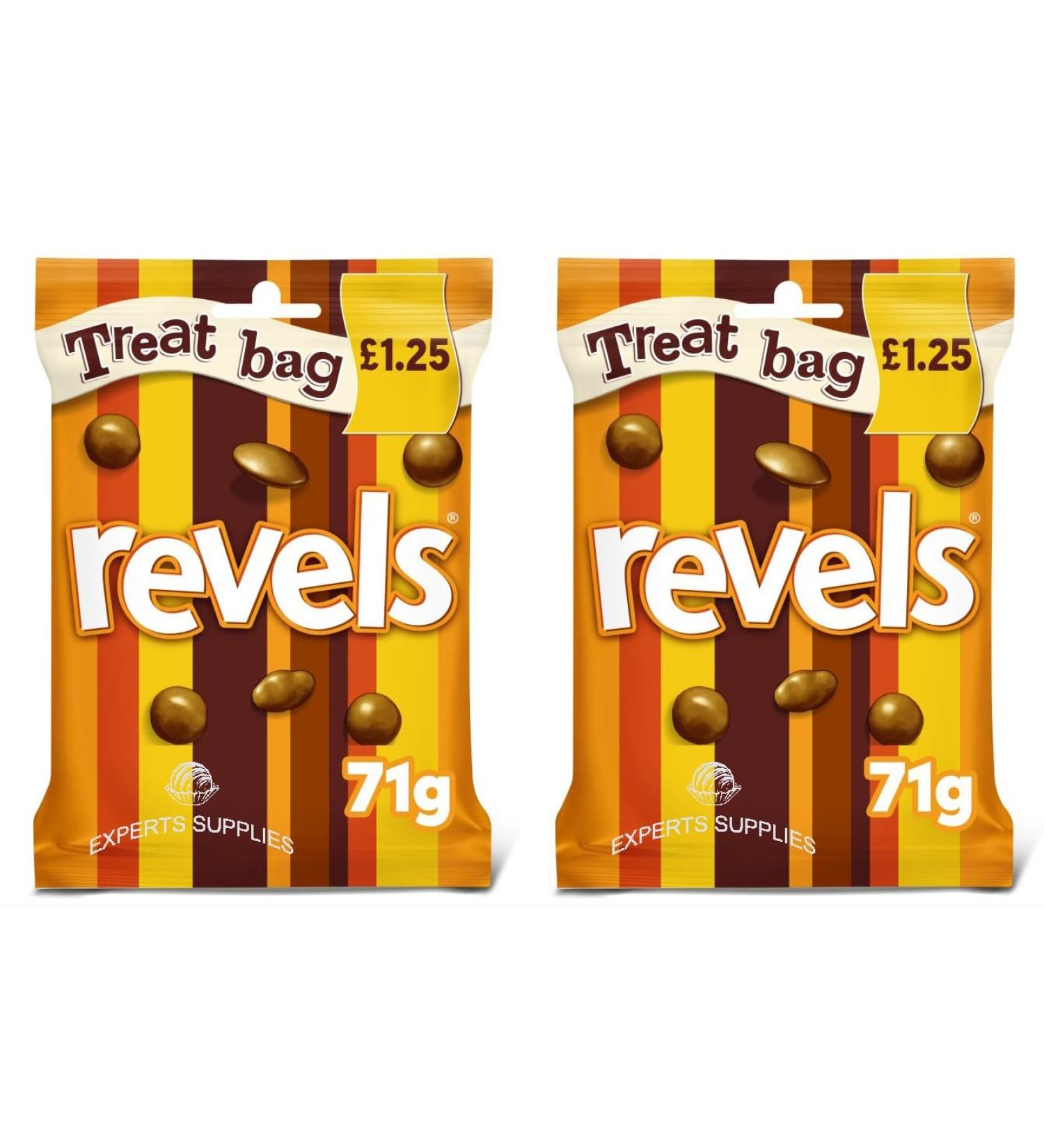 Experts Supplies Revels Milk Chocolate Treat Bags 2.5 oz (Pack of 2) Experts Supplies