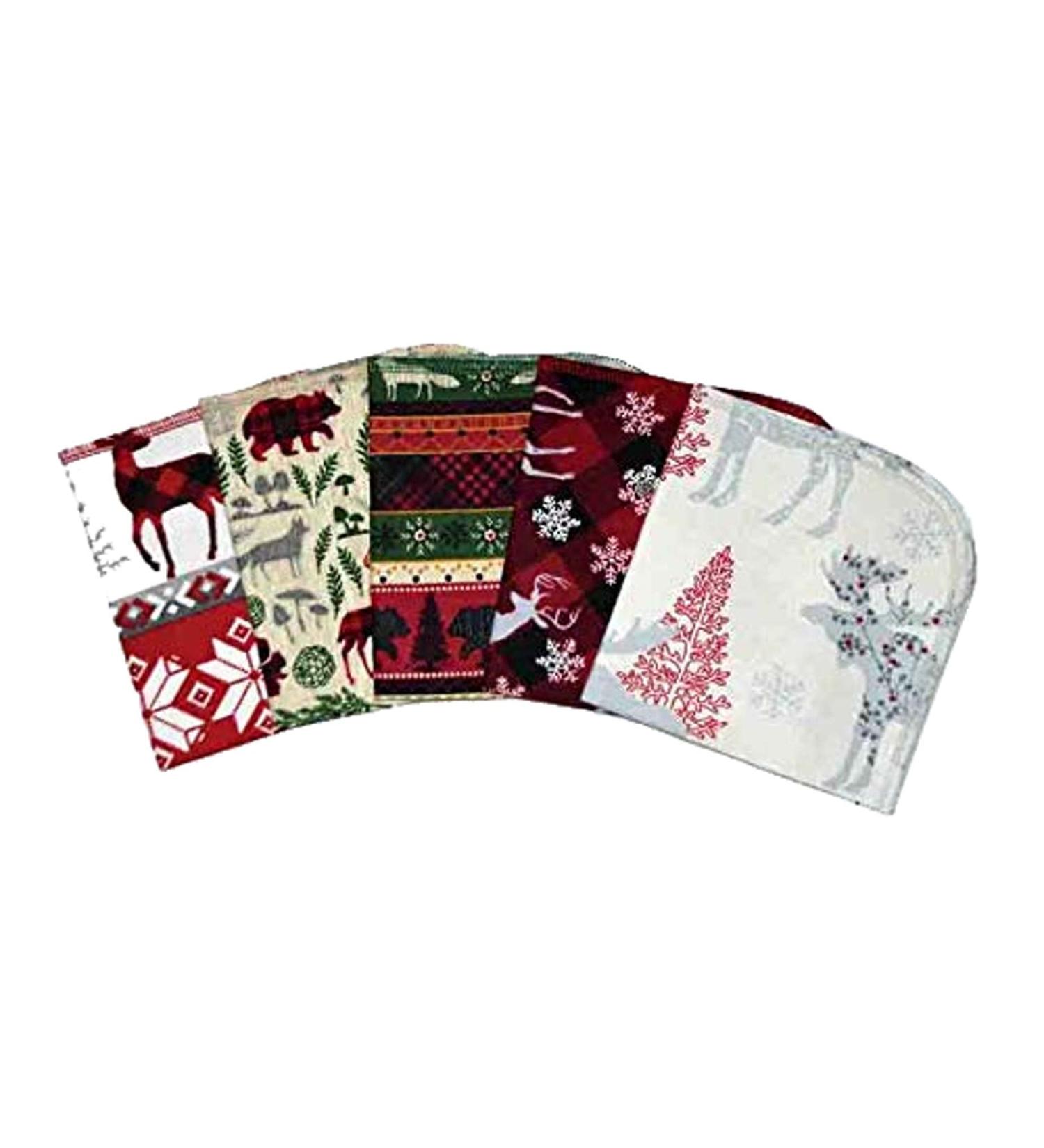 1 Ply Winter Lodging Set Napkins 12x12 inches 5 Pack - Little Wipes (R) Flannel - Buy Online on GoSupps.com