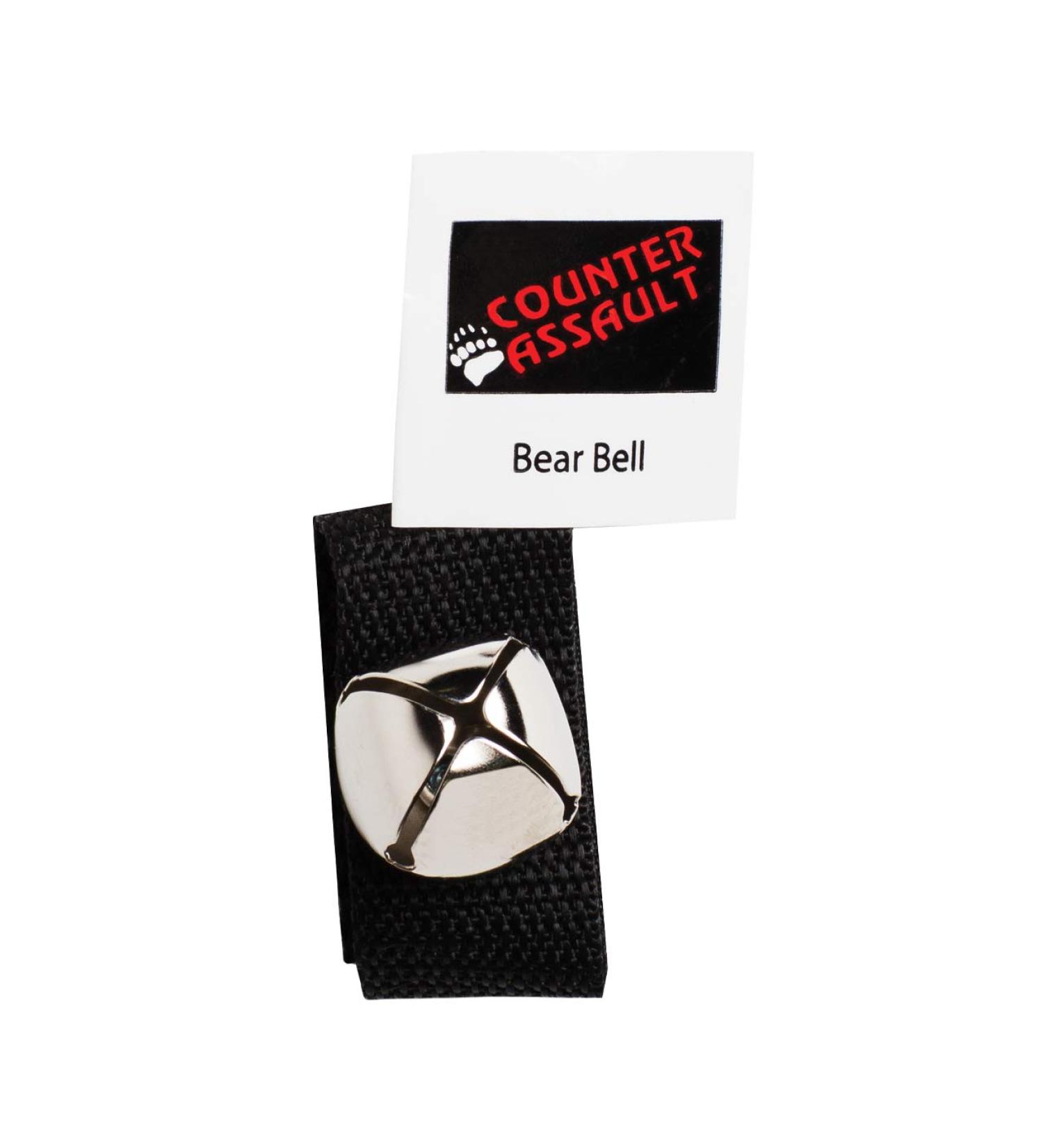 Counter Assault Bear Bell Chrome w/ Silencer - 6 Pack