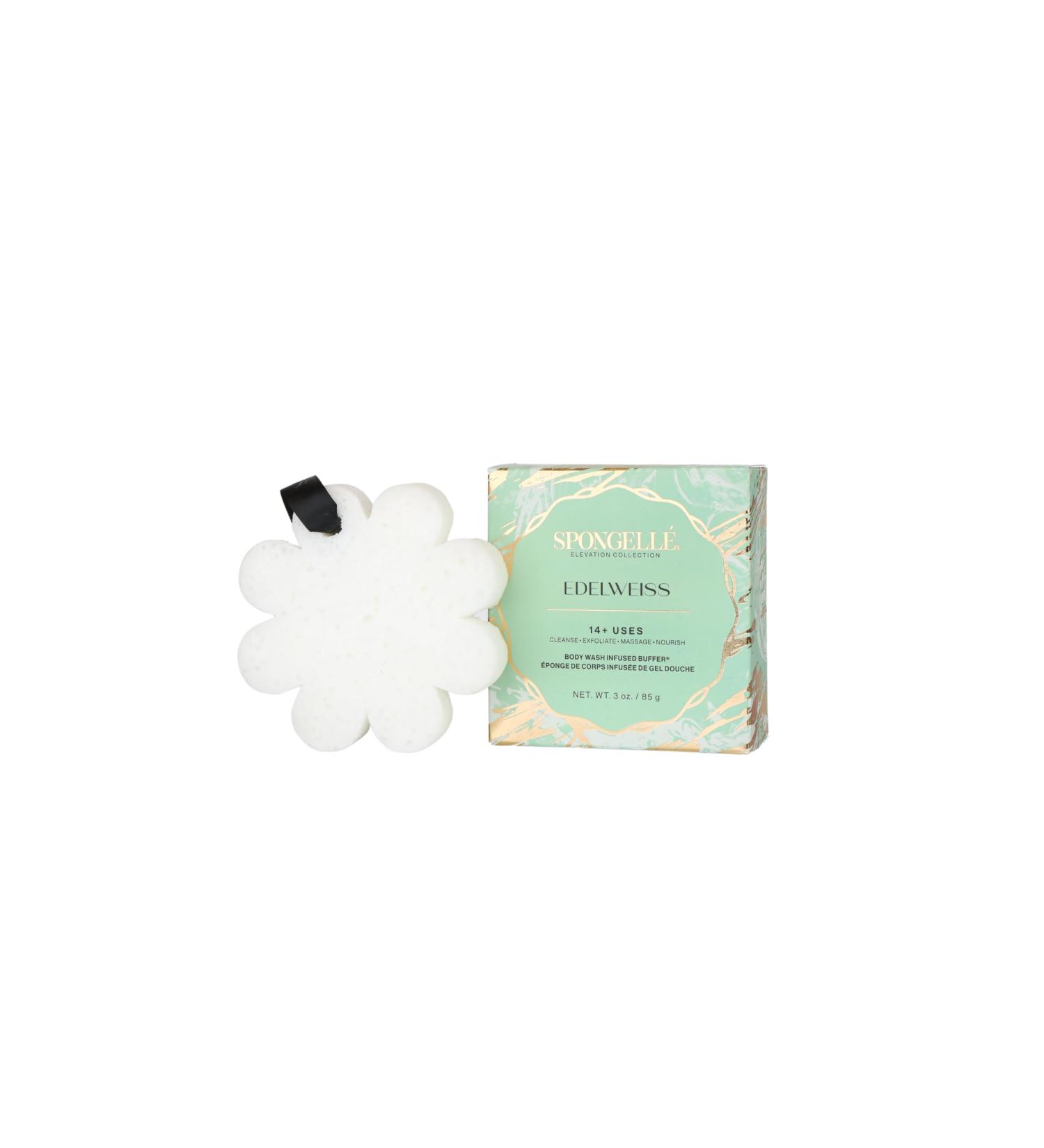 Buy Spongelle Edelweiss Elevation Boxed Flower Sponge | Luxurious Bath Experience | Free International Shipping - Buy Online on GoSupps.com