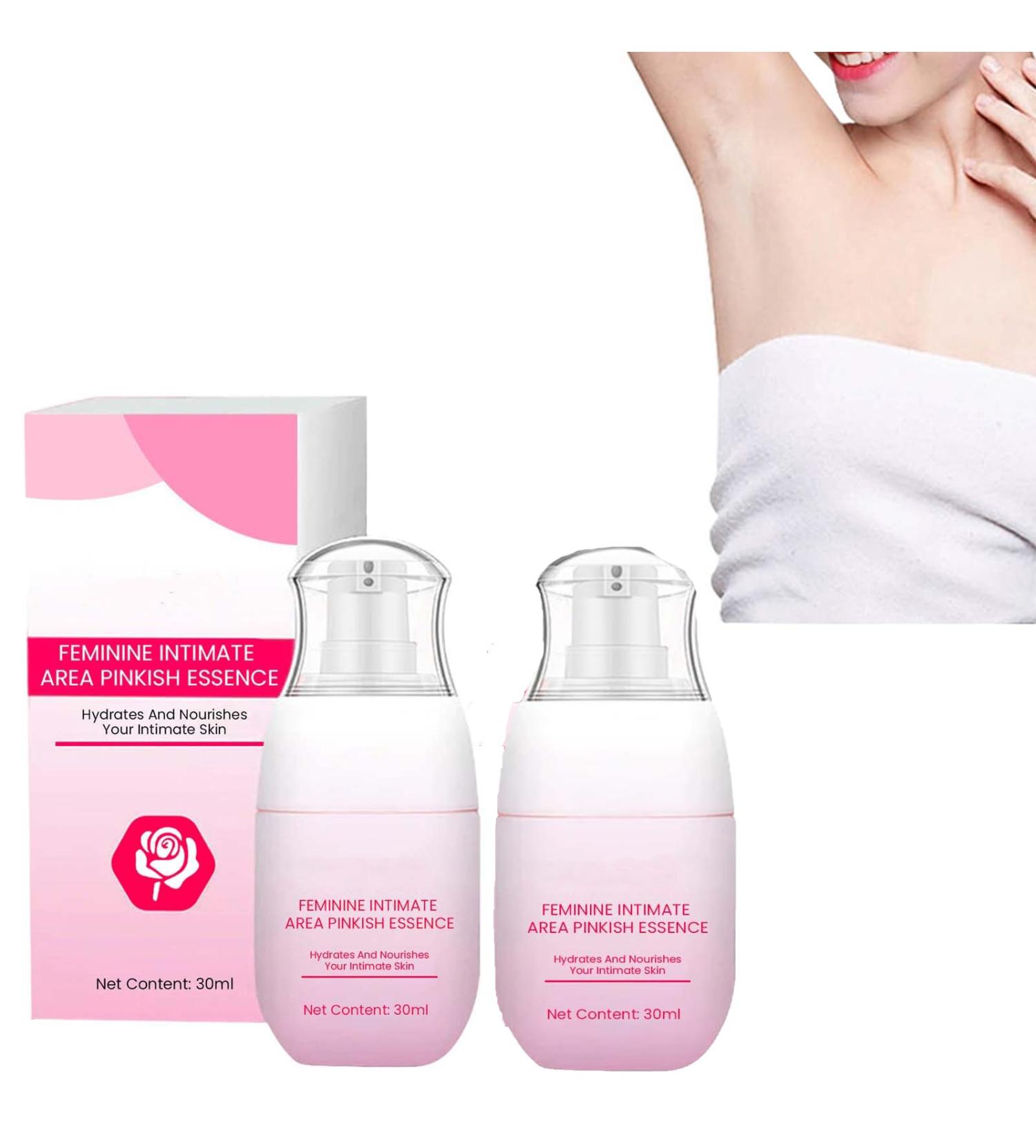 Pure Feminine Intimate Area Whitening Essence | 2024 New Pinkish Formula for Private Parts | Intimate Area Whitening Cream (2PC) - Buy Online on GoSupps.com