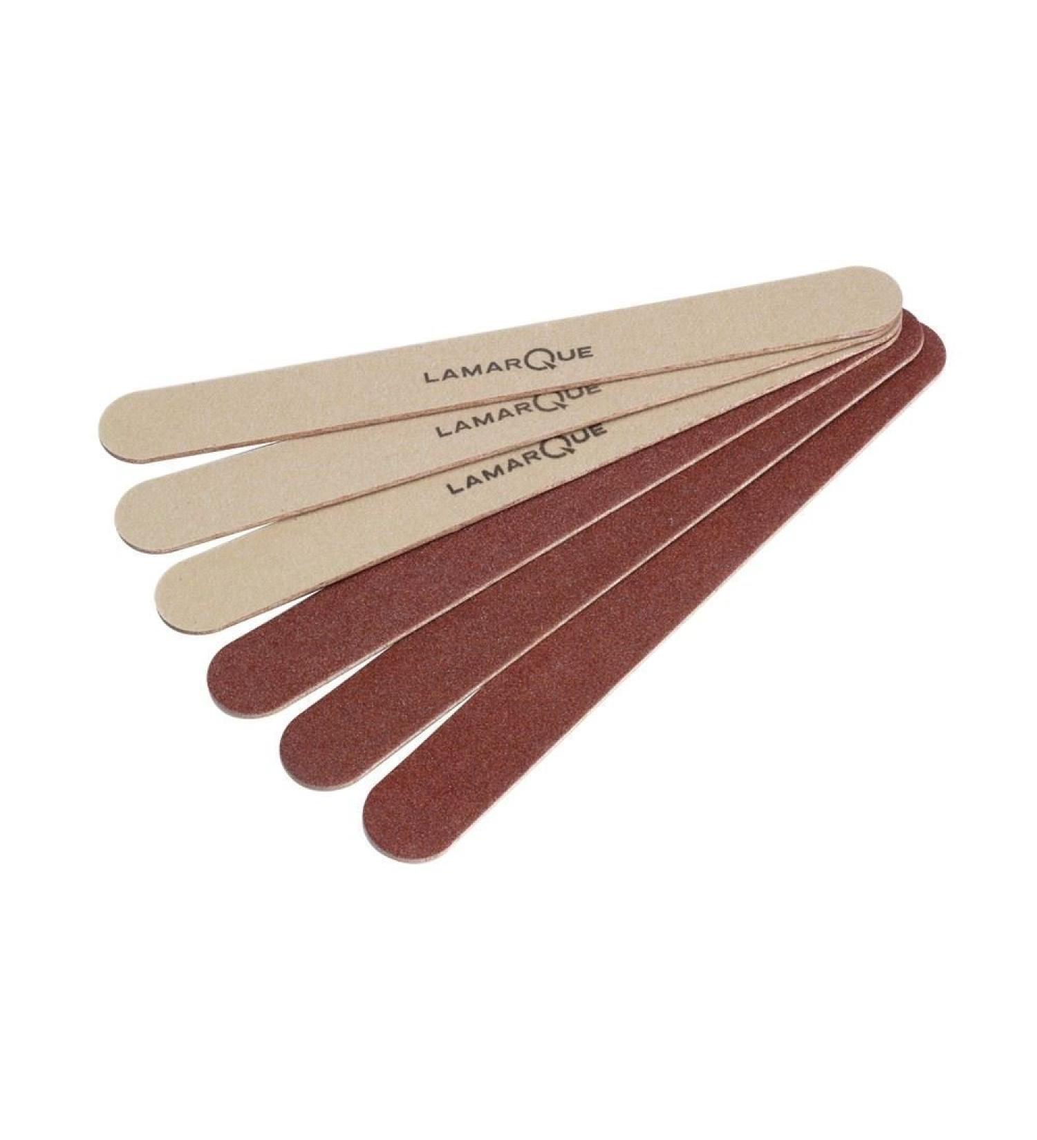 10 Lamarque Disposable foot file 18cm ROUGH DRY SKIN CALLUS DOUBLE SIDED 10 Count (Pack of 1)