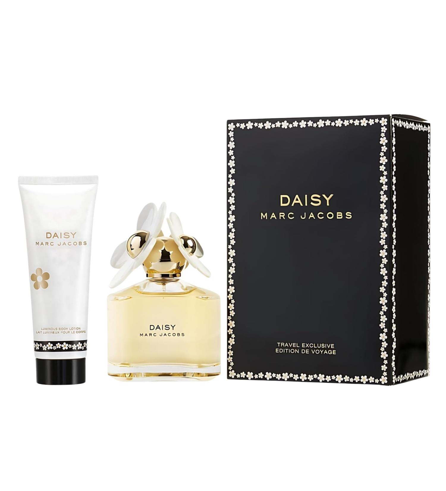 Marc Jacobs Daisy 2-Piece Fragrance Gift Set for Women (Eau de Toilette Spray 3.4 Ounce and Luminous Body Lotion 2.5 Ounce) 5.9 Ounce (Pack of 1) - Buy Online on GoSupps.com