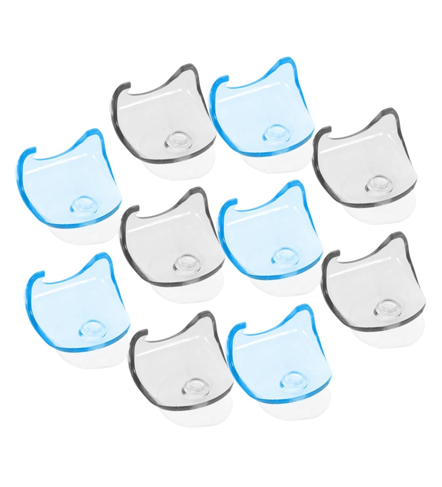 Beaupretty 10-Piece Hanging Shells for Razor Holders - Ideal Shower Storage for Men | Durable Plastic Suction Cup Hooks - Buy Online on GoSupps.com