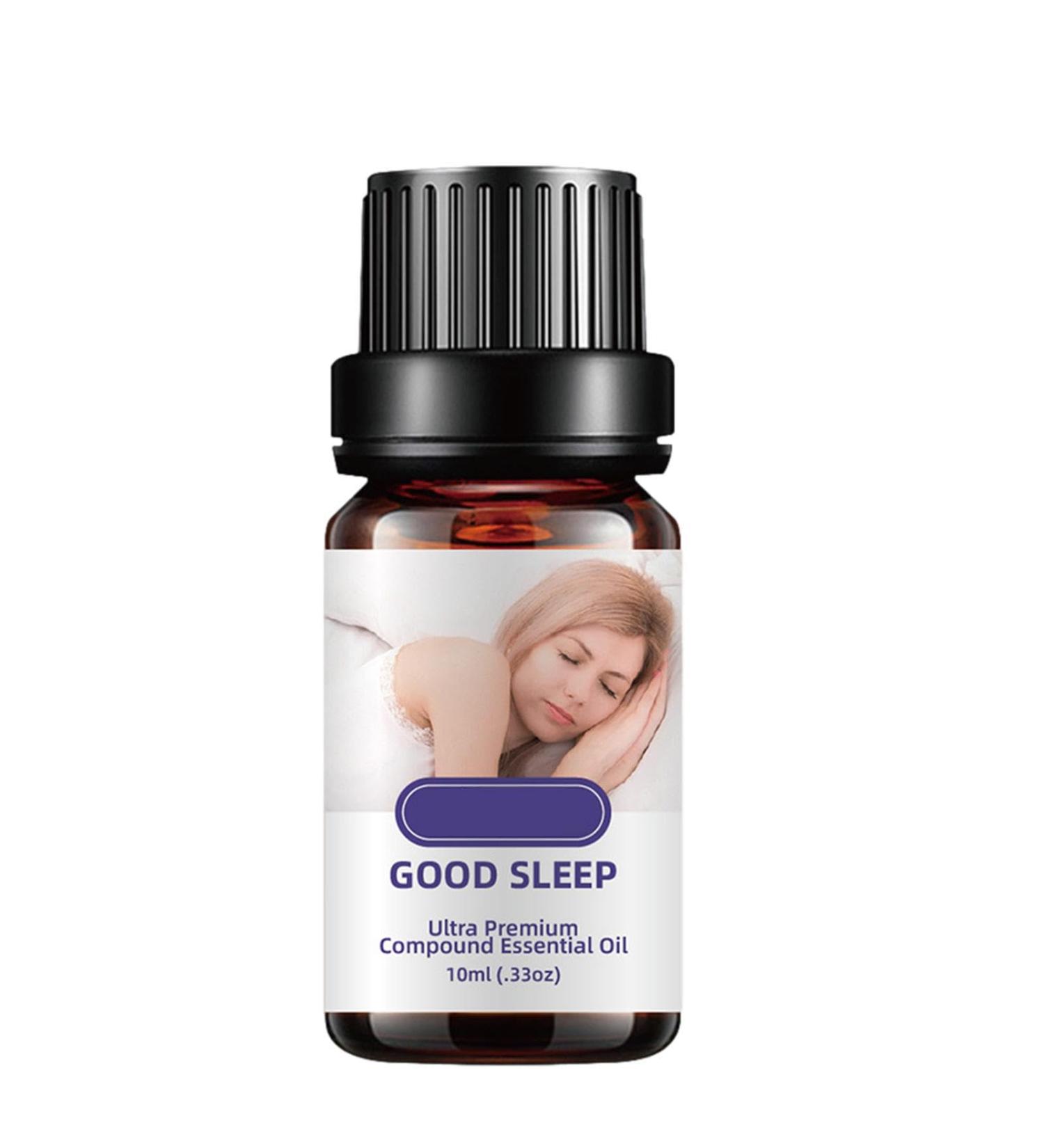 Buy Lingjiong Lavender Sleep Oils for Diffuser - 10ml Essential Oil for Relaxation & Sweet Sleep Aroma Therapy - Buy Online on GoSupps.com