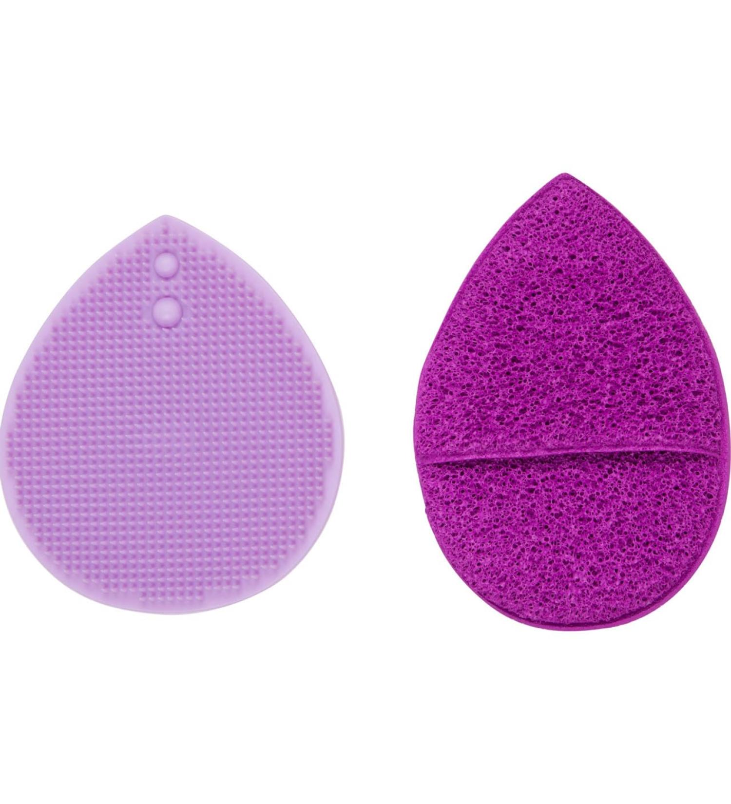 Cala Purple Facial Exfoliator Duo - Gentle Skin Care for Radiant Complexion | International Shipping Available - Buy Online on GoSupps.com