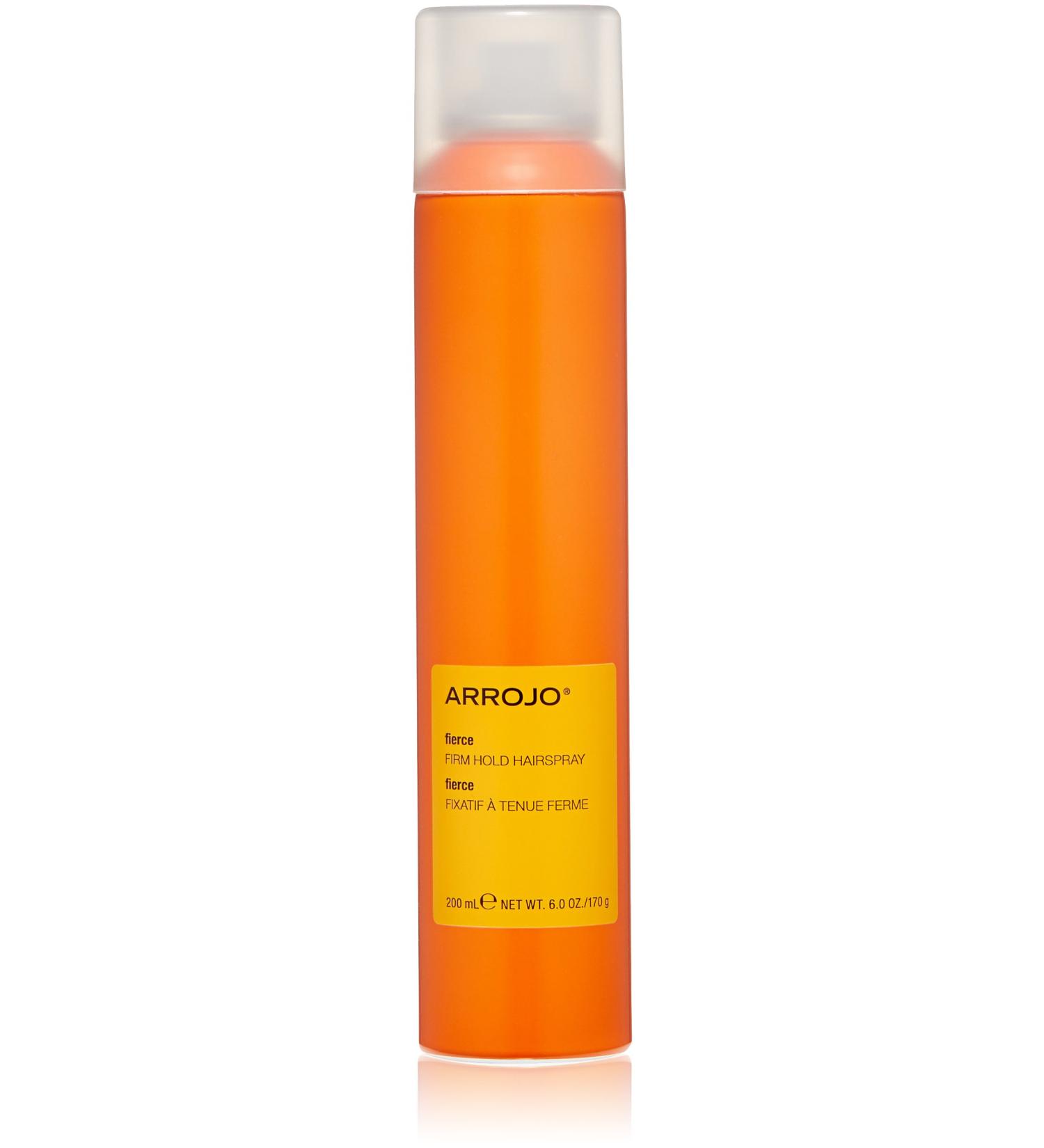 ARROJO Fierce Firm Hold Hairspray - 6 oz | Fine Mist for All Hair Types | Protects from Humidity, Adds Glossy Shine | Cruelty-Free - Buy Online on GoSupps.com