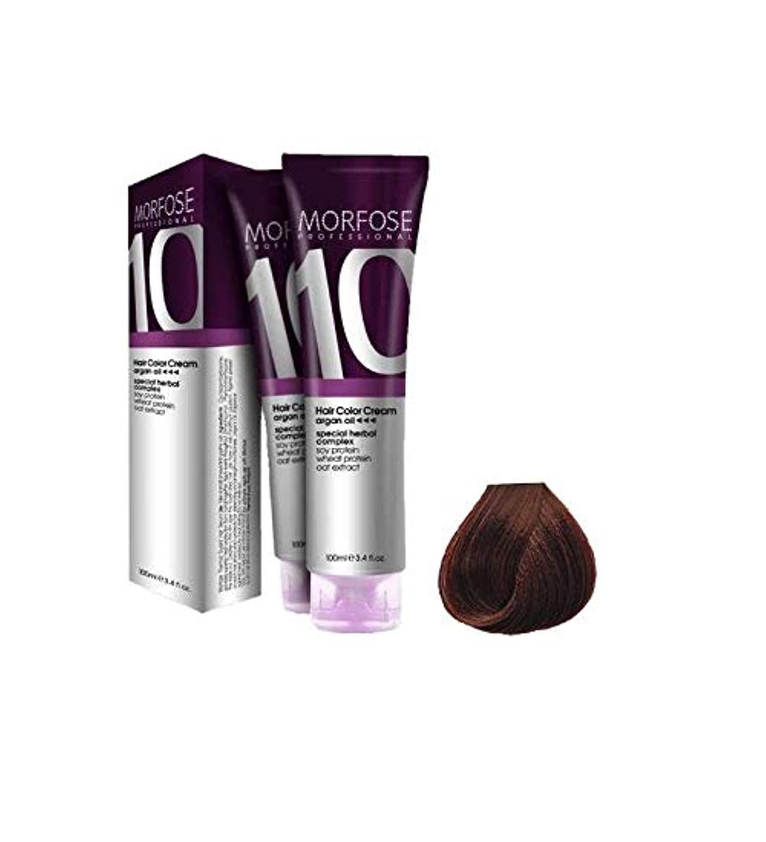 Morfose 10 Cr me Coloration Professionnelle 100ml N 7.4 Cuivre
