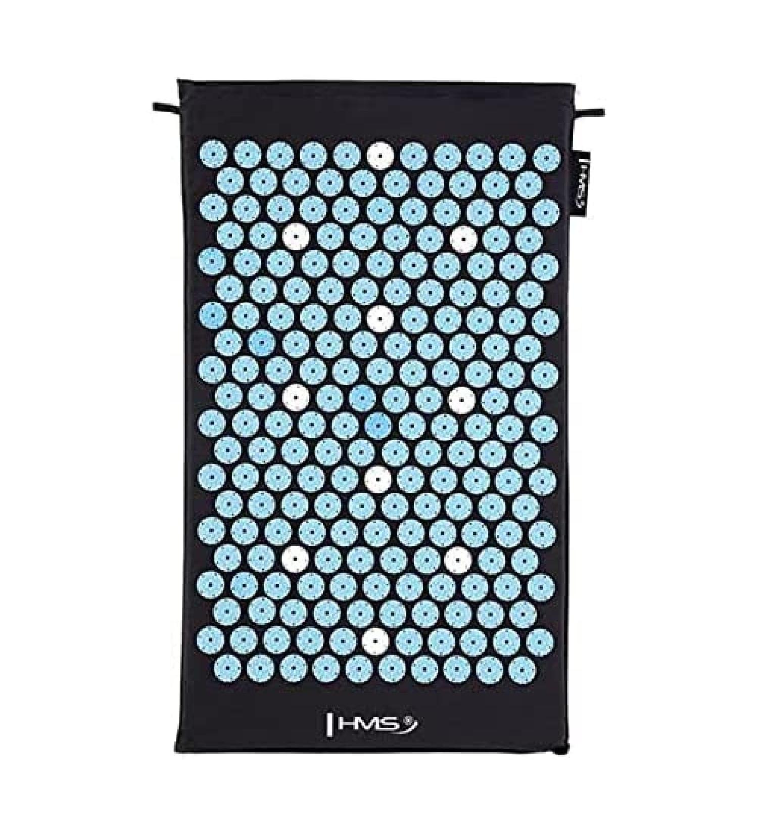 HMS Unisex Adult Akm10 Acupressure Mat 74 x 42 cm sc black