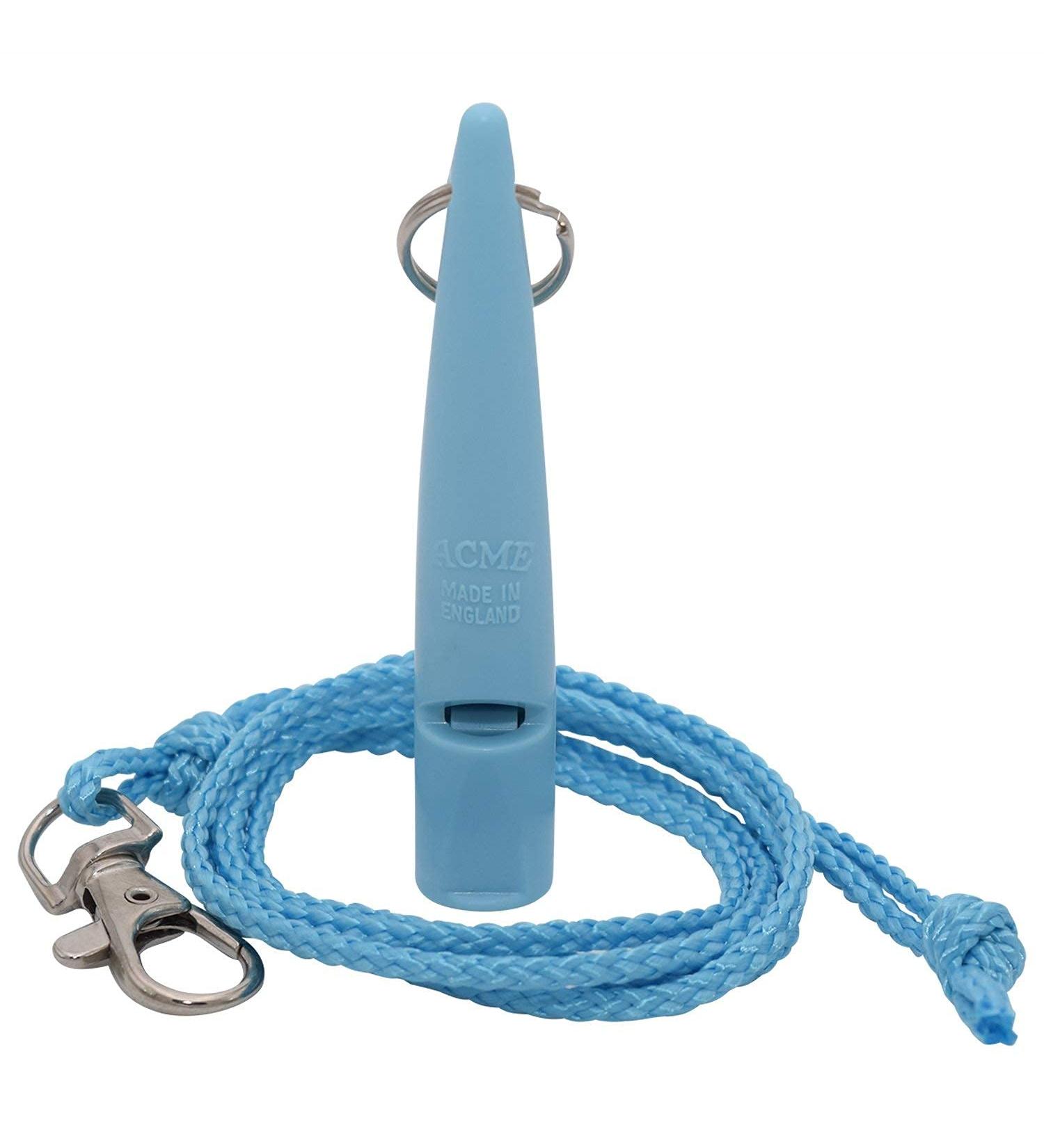 ACME Dog Whistle No. 210.5 - Original Loud Whistle from England + FREE Band - Baby Blue | International Shipping Available - Buy Online on GoSupps.com