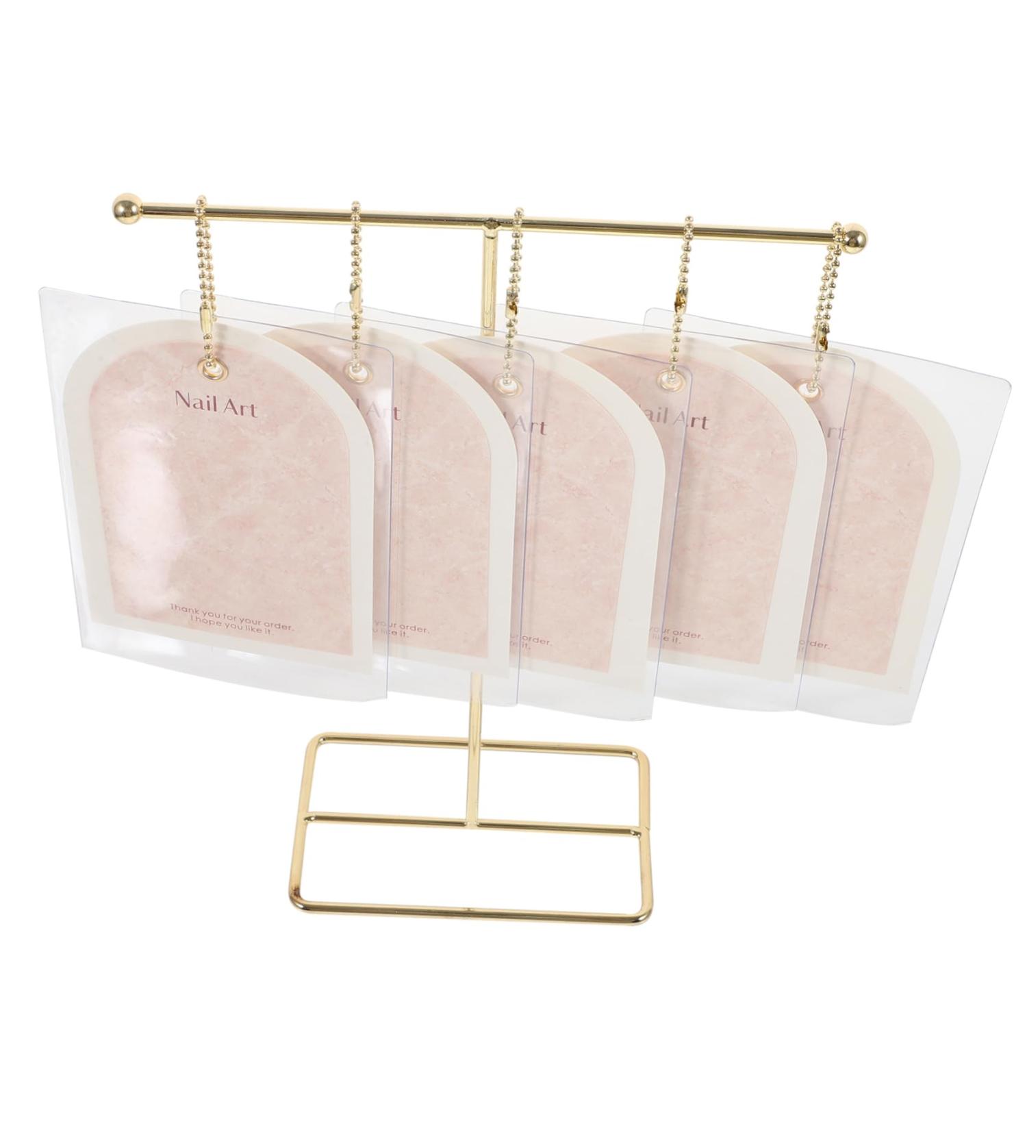 Gogogmee 1 Set Nail Art Display Cardboard Fake Nail Display Holder Nail Art Display Cards Fake Nail Display Cards Nail Art Showing Card Nail Cards Nail Salon Display Card Manicure Tool - Buy Online on GoSupps.com