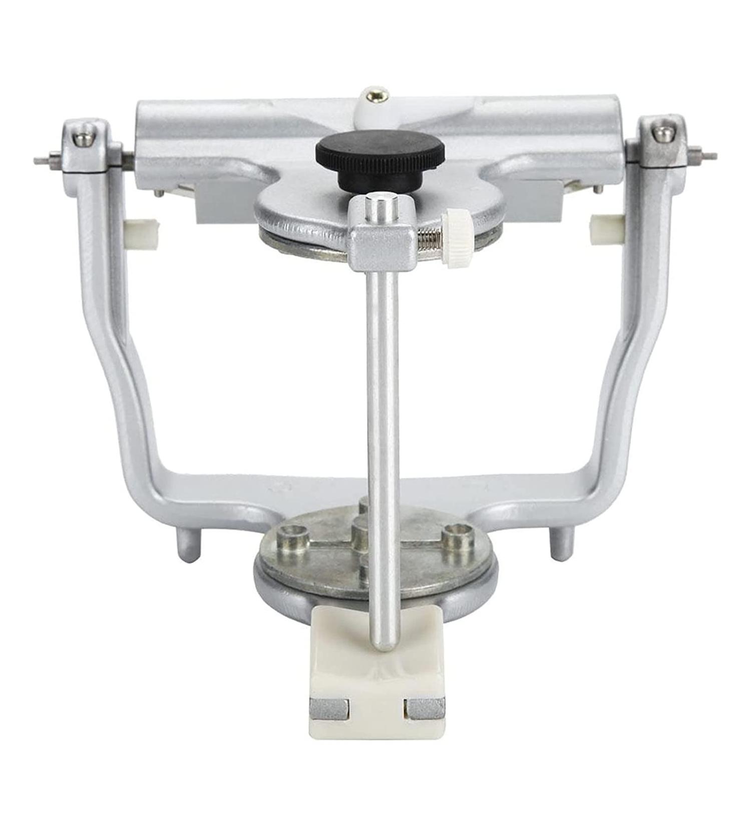 Buy Scozia Dental Articulator - Universal Adjustable Mechanical Articulator for Technicians | Full Size Model - Silver Finish - International Shipping Available - Buy Online on GoSupps.com