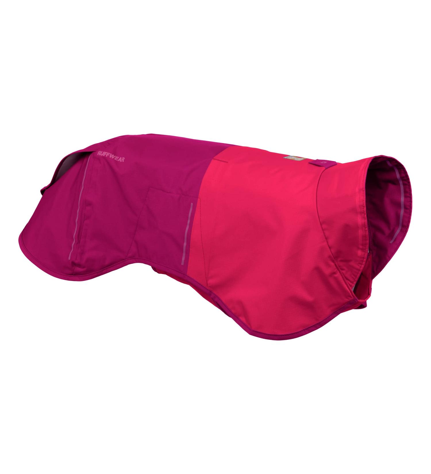 RUFFWEAR Sun Shower Rain Poncho for Dogs - Lightweight Waterproof Raincoat Small Size in Hibiscus Pink | International Shipping Available - Buy Online on GoSupps.com