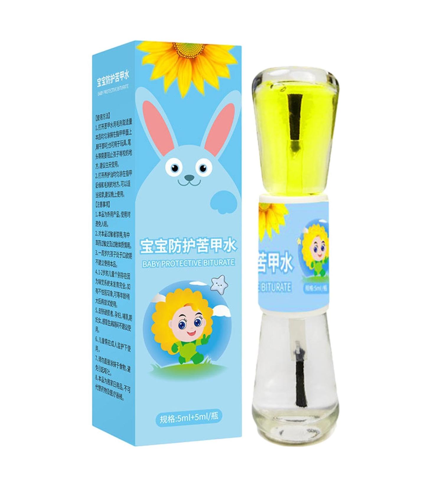 Ruoptree Thumb Sucking Nail Polish | Nail Oil Nail Biting Polish - Safe & Bitter Taste Nail Biting Prevention Nail Biter Stopper No Bite Nail Polish Stop Biting Nails for Kids - Buy Online on GoSupps.com